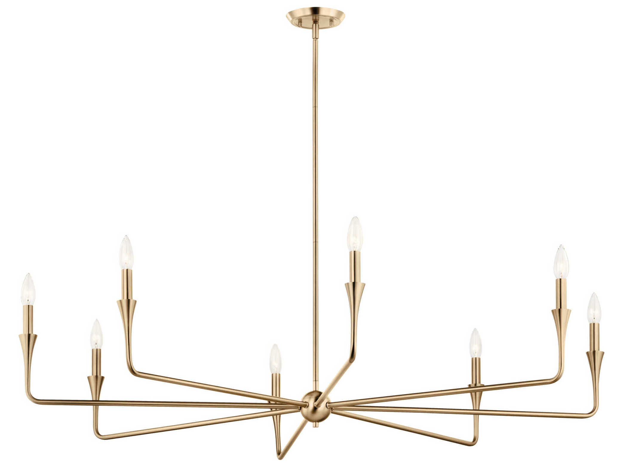 Kichler Alvaro 8-Light Champagne Bronze Chandelier