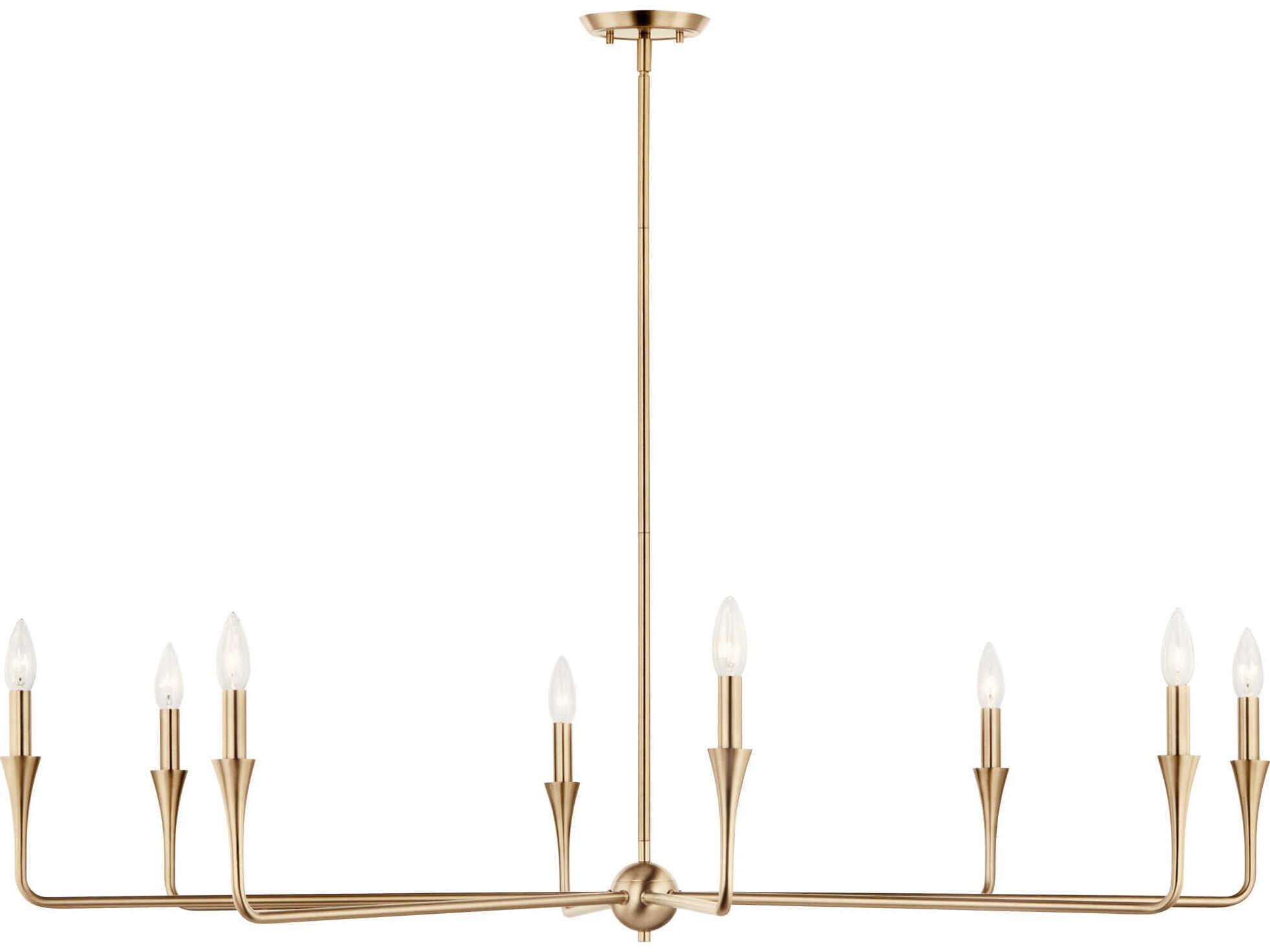 Kichler Alvaro 8-Light Champagne Bronze Chandelier