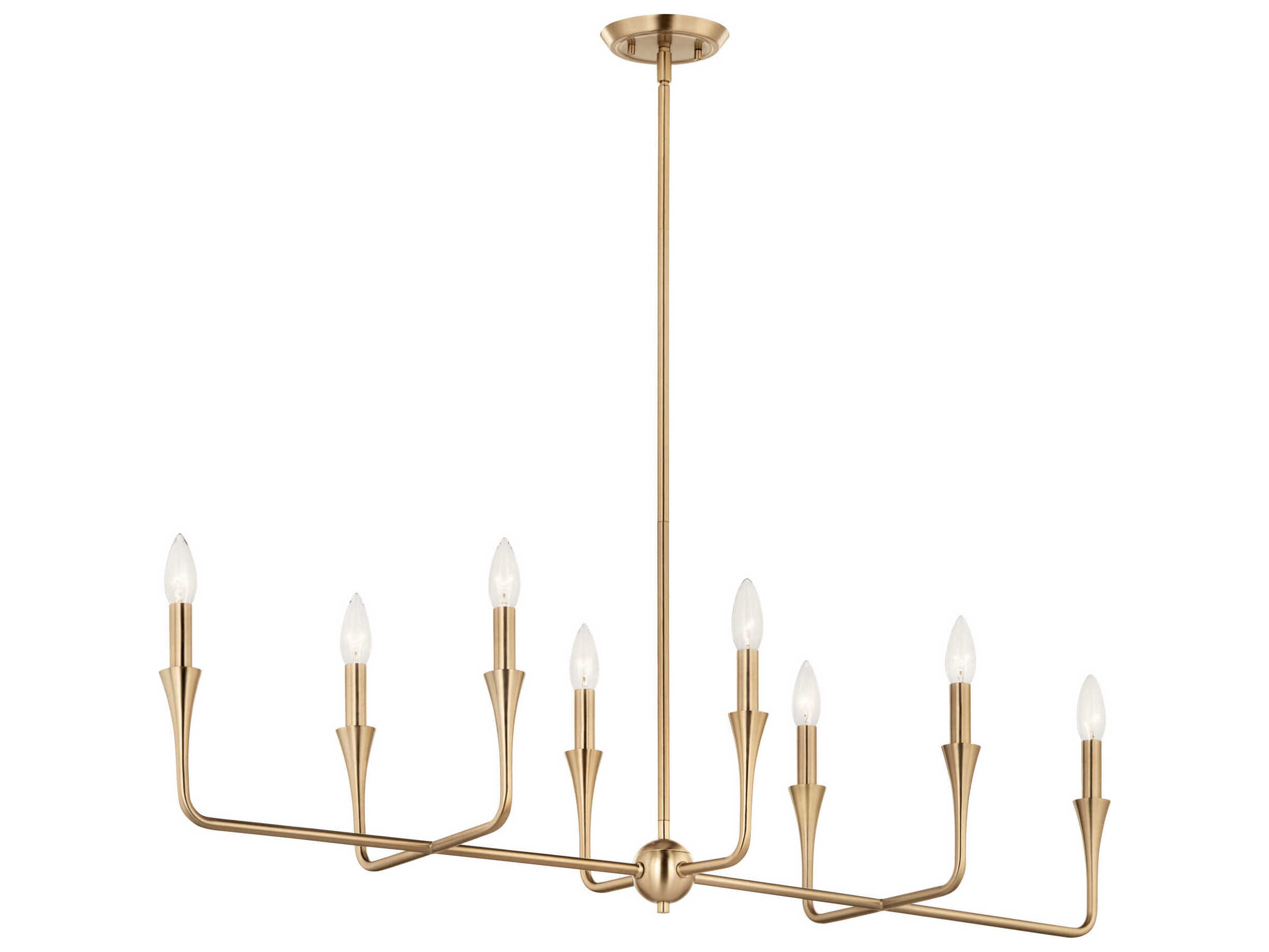 Kichler Alvaro 8-Light Champagne Bronze Island Pendant