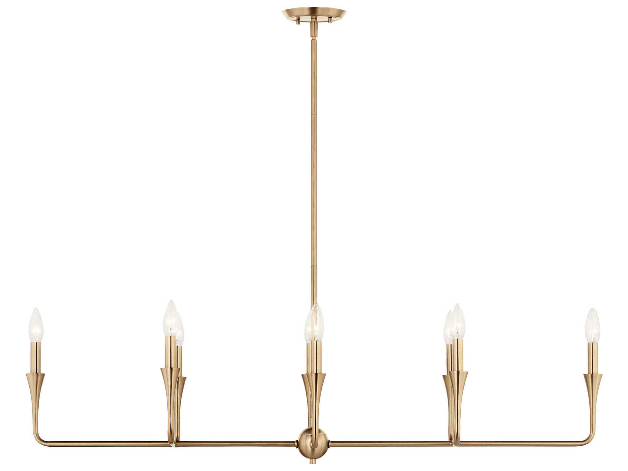 Kichler Alvaro 8-Light Champagne Bronze Island Pendant
