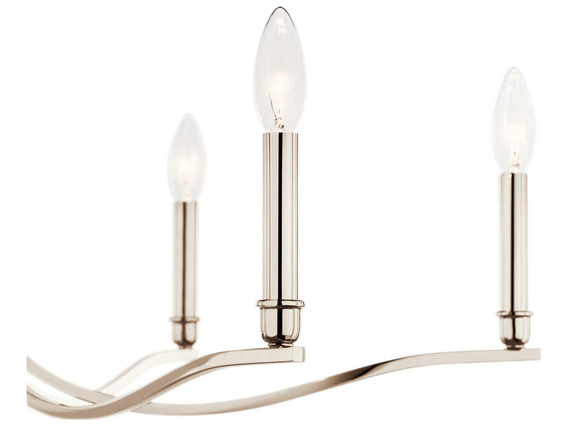 Kichler Malene 6-Light Polished Nickel Chandelier