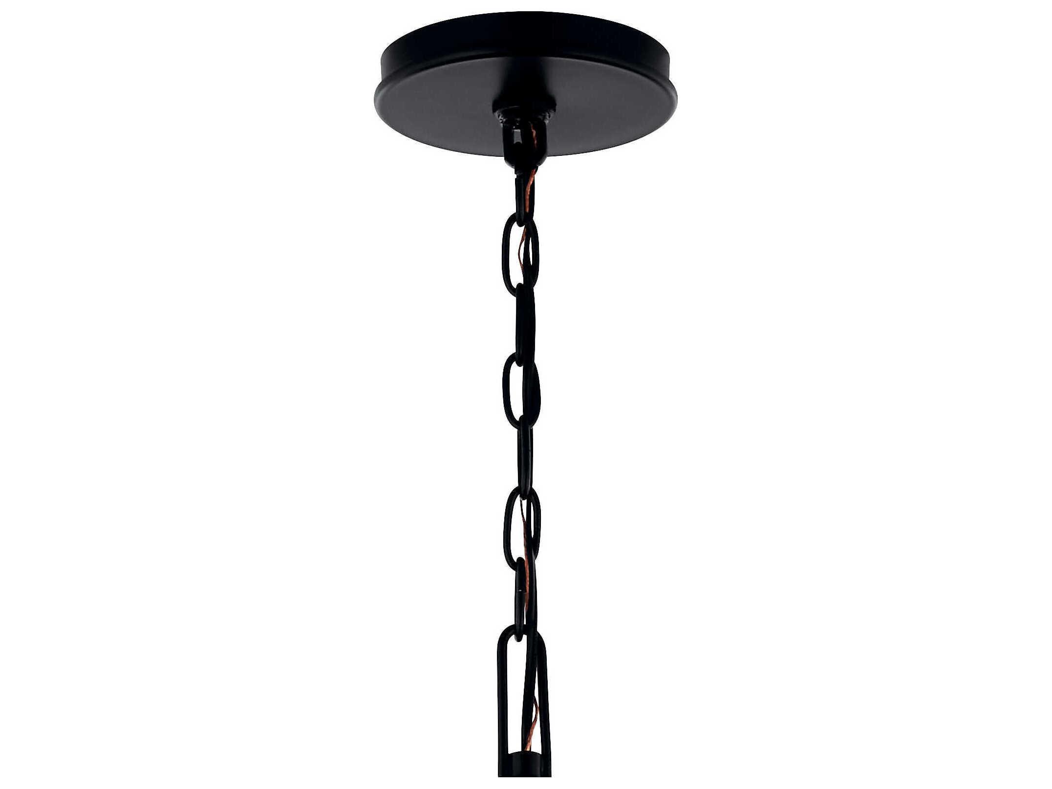 Kichler Malene 6-Light Black Chandelier