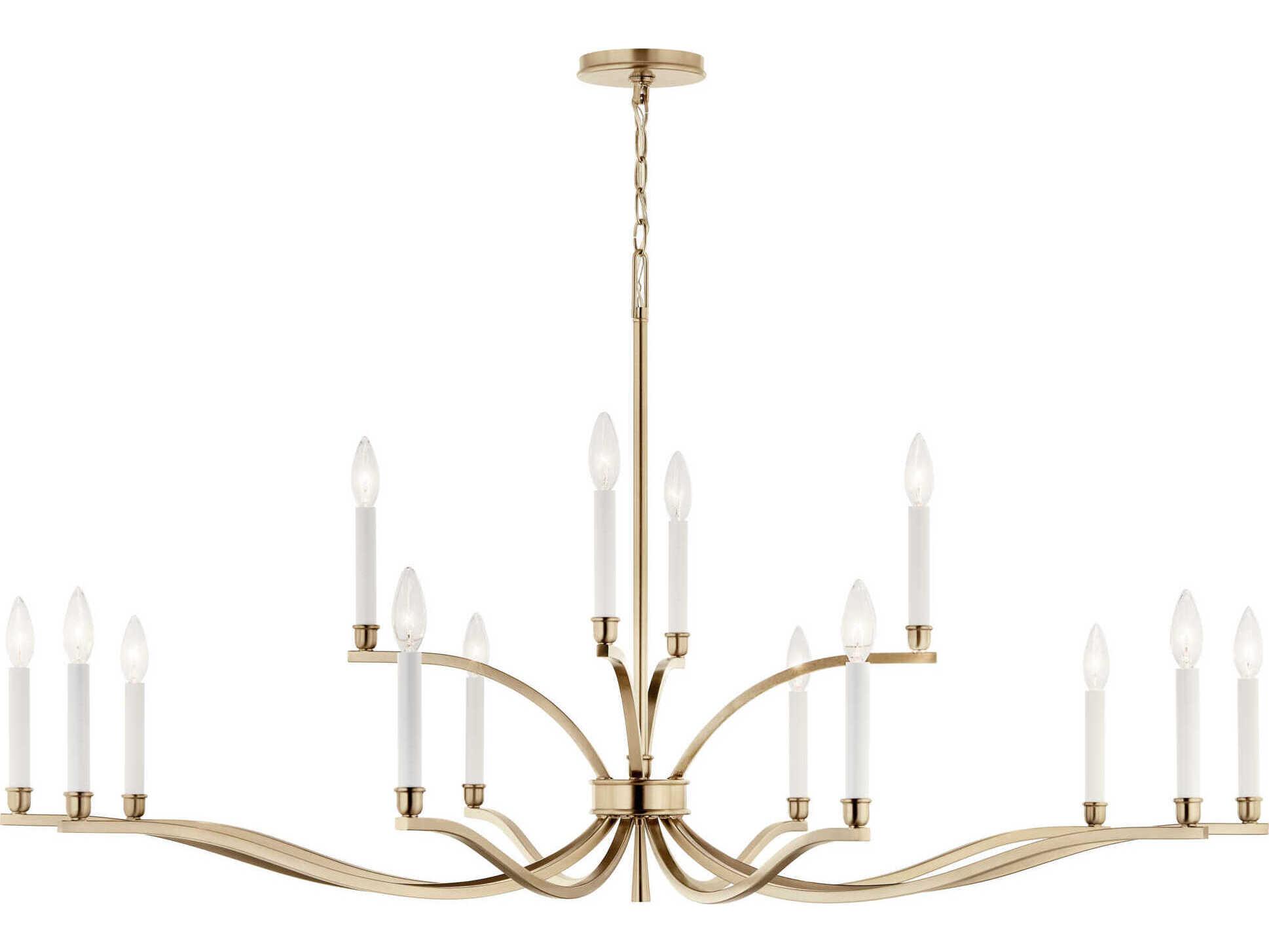 Kichler Malene 14-Light Champagne Bronze Chandelier