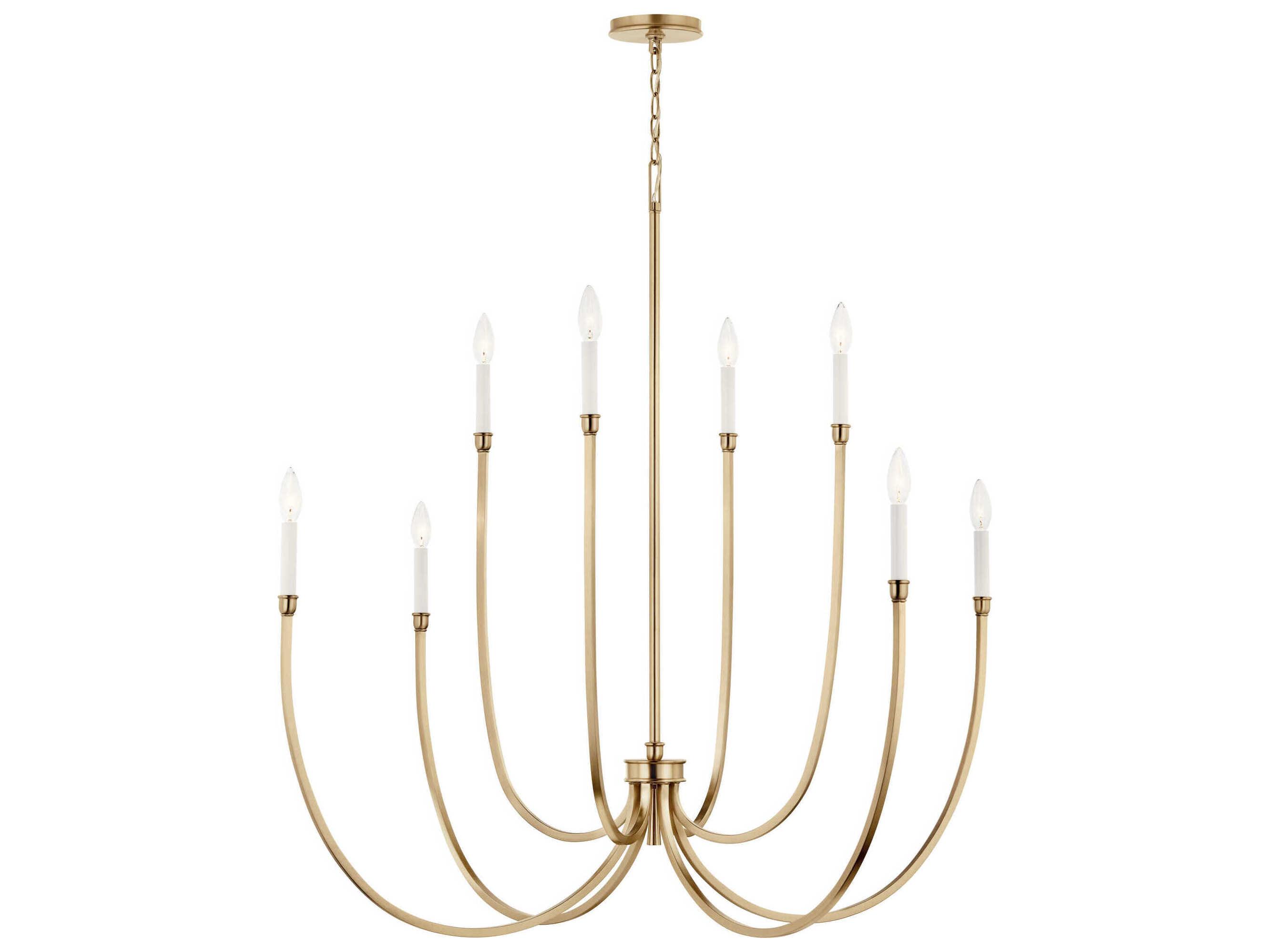 Kichler Malene 8-Light Champagne Bronze Chandelier