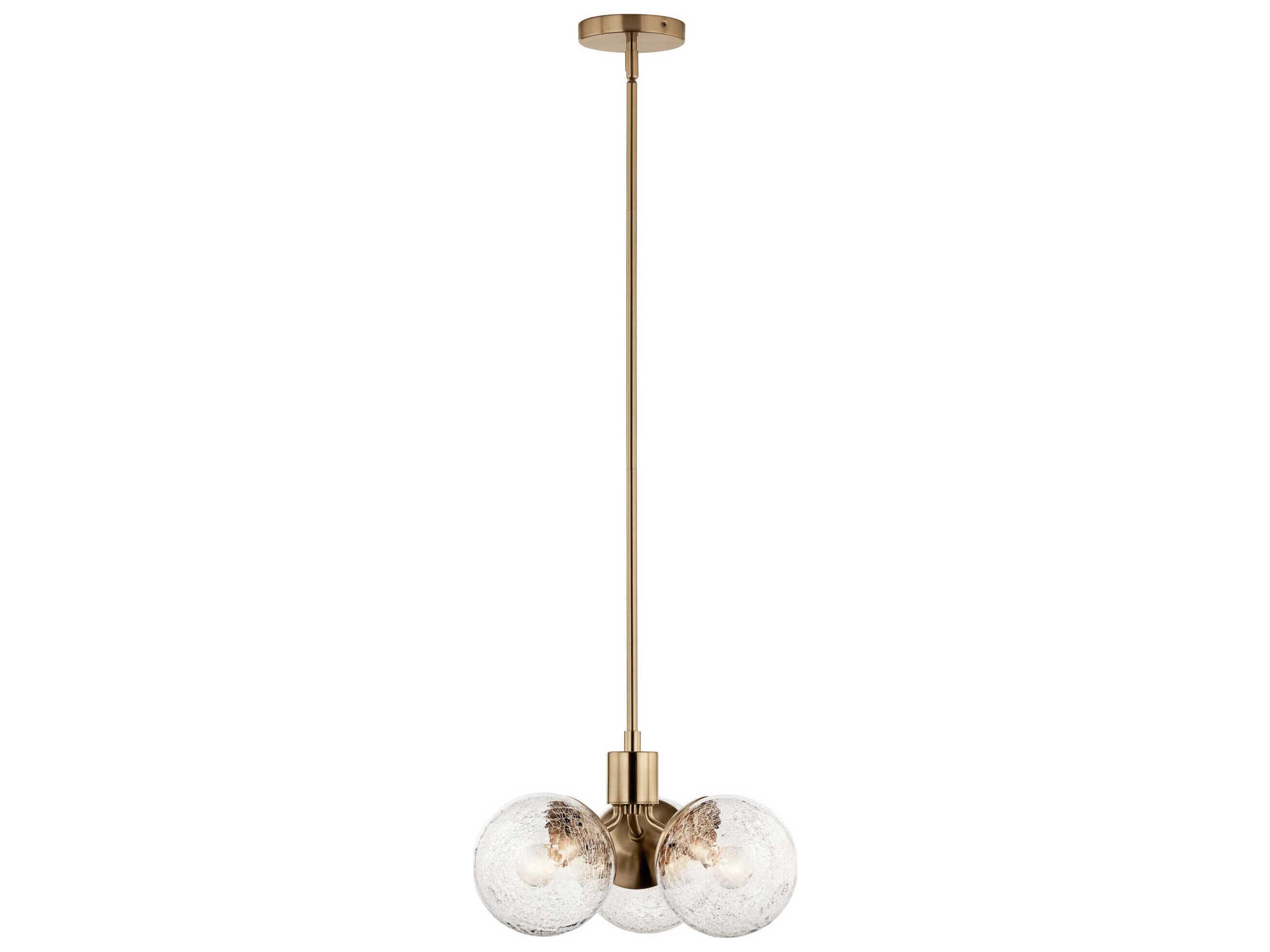 Kichler Silvarious 3-Light Champagne Bronze Pendant