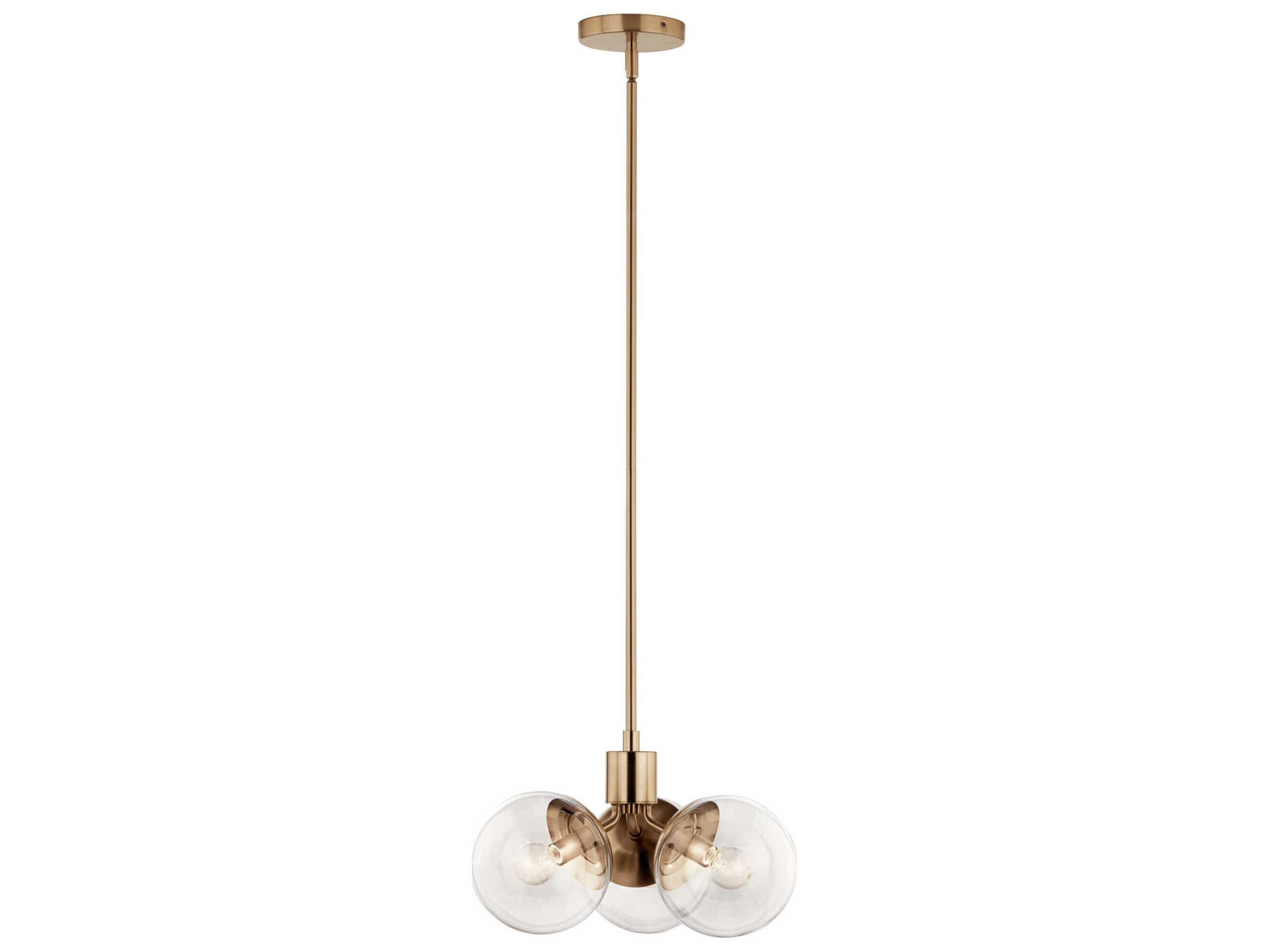 Kichler Silvarious 3-Light Champagne Bronze Pendant