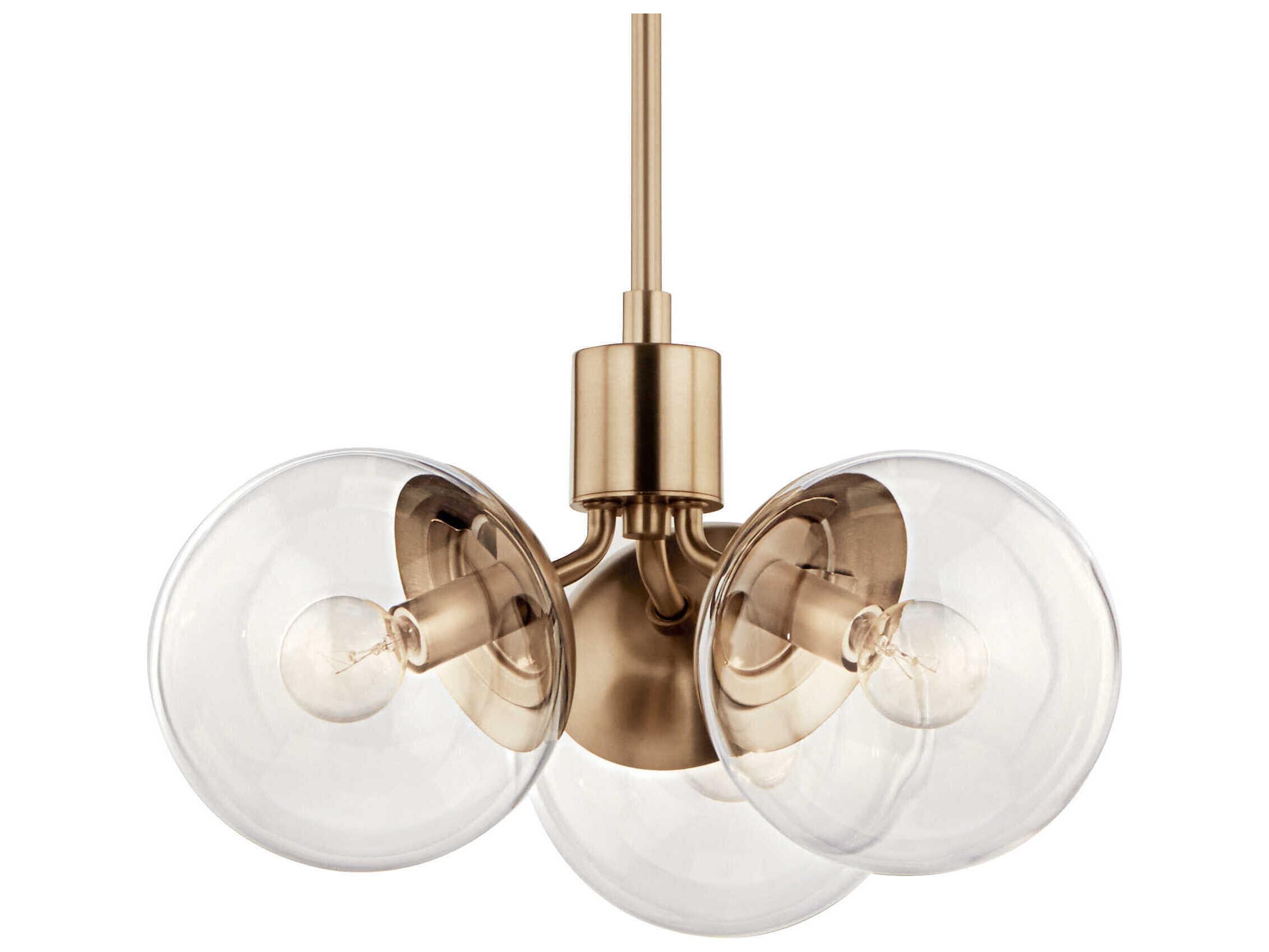 Kichler Silvarious 3-Light Champagne Bronze Pendant