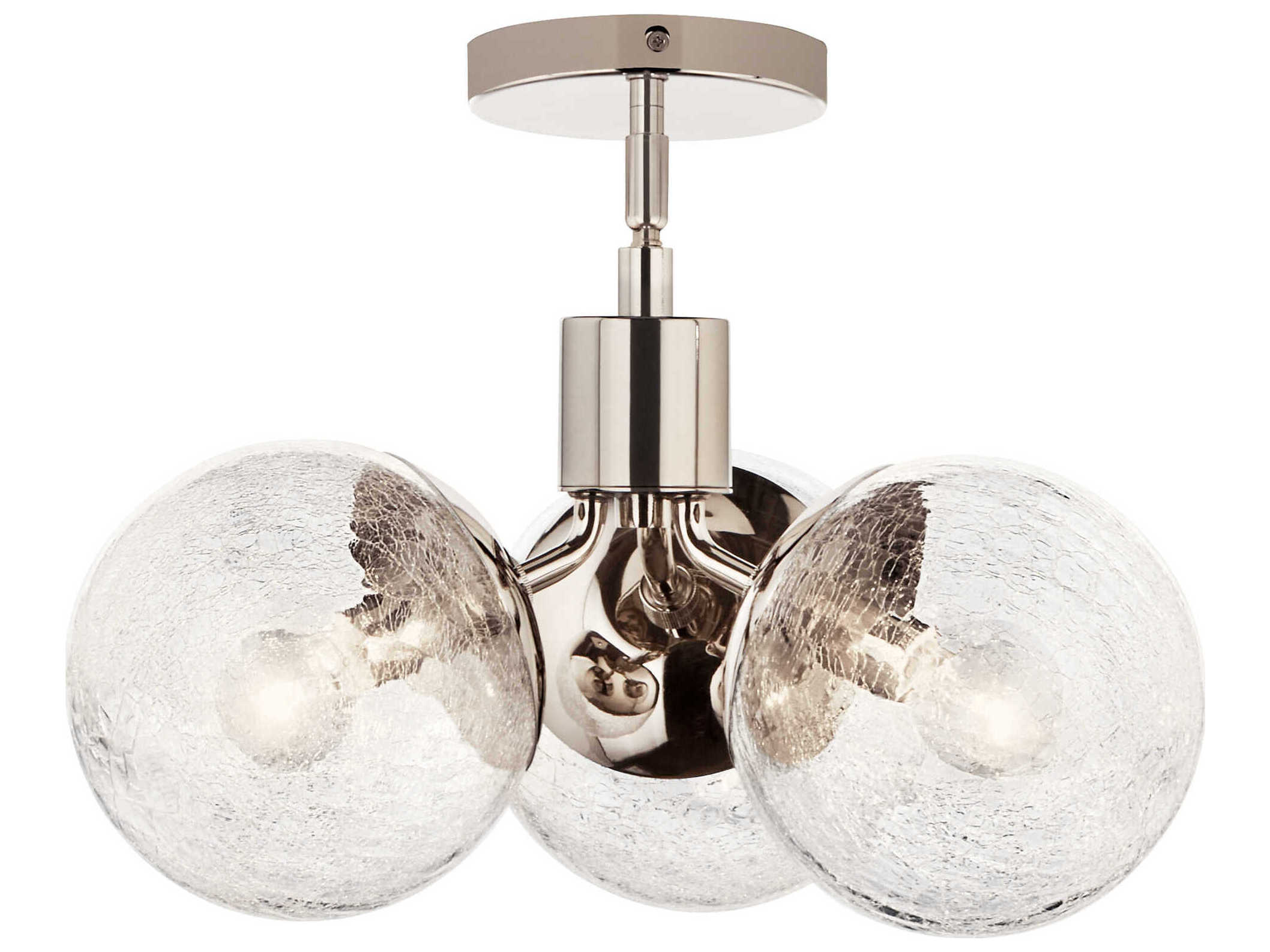 Kichler Silvarious 3-Light Polished Nickel Pendant