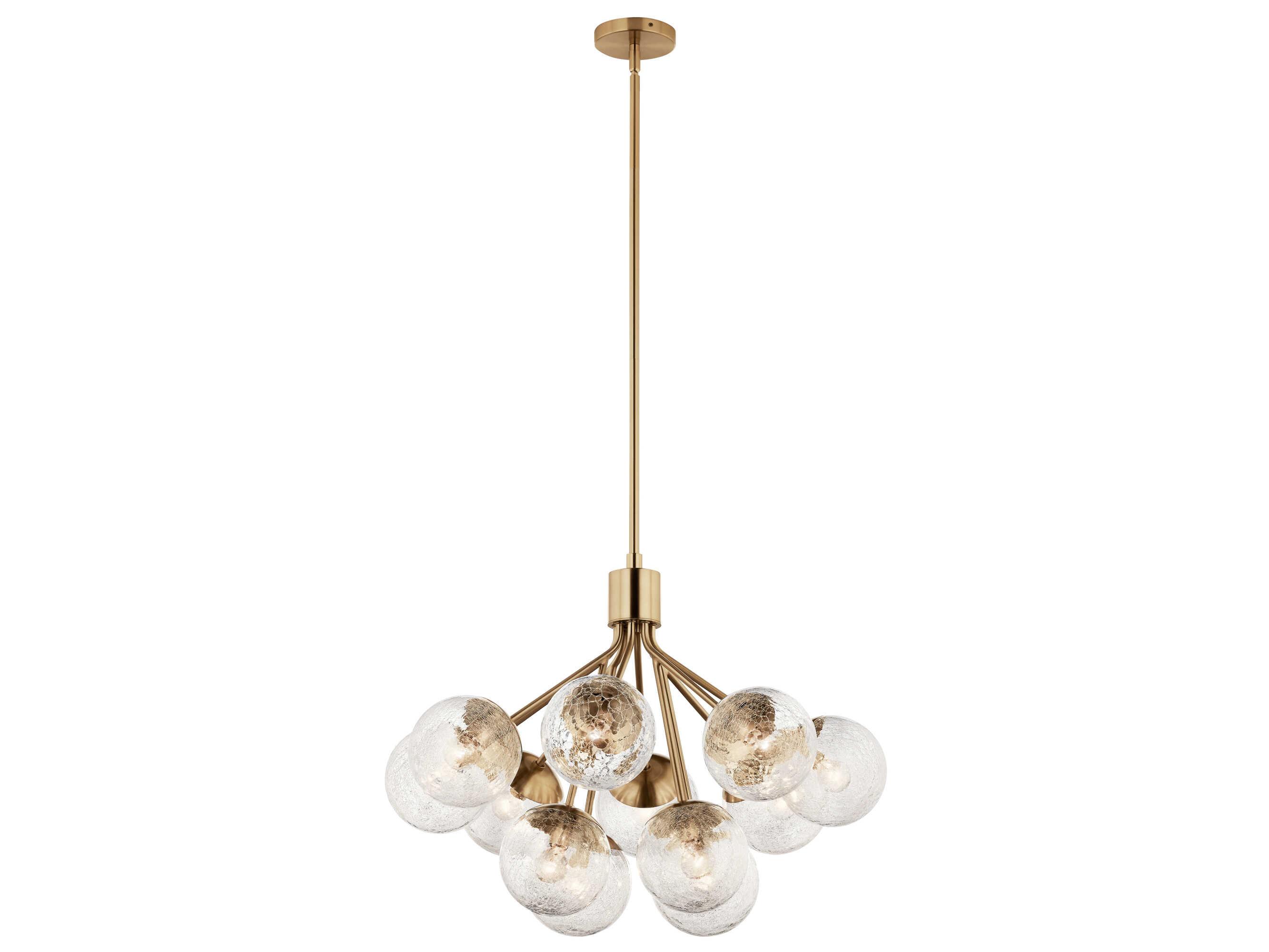 Kichler Silvarious 12-Light Champagne Bronze Chandelier