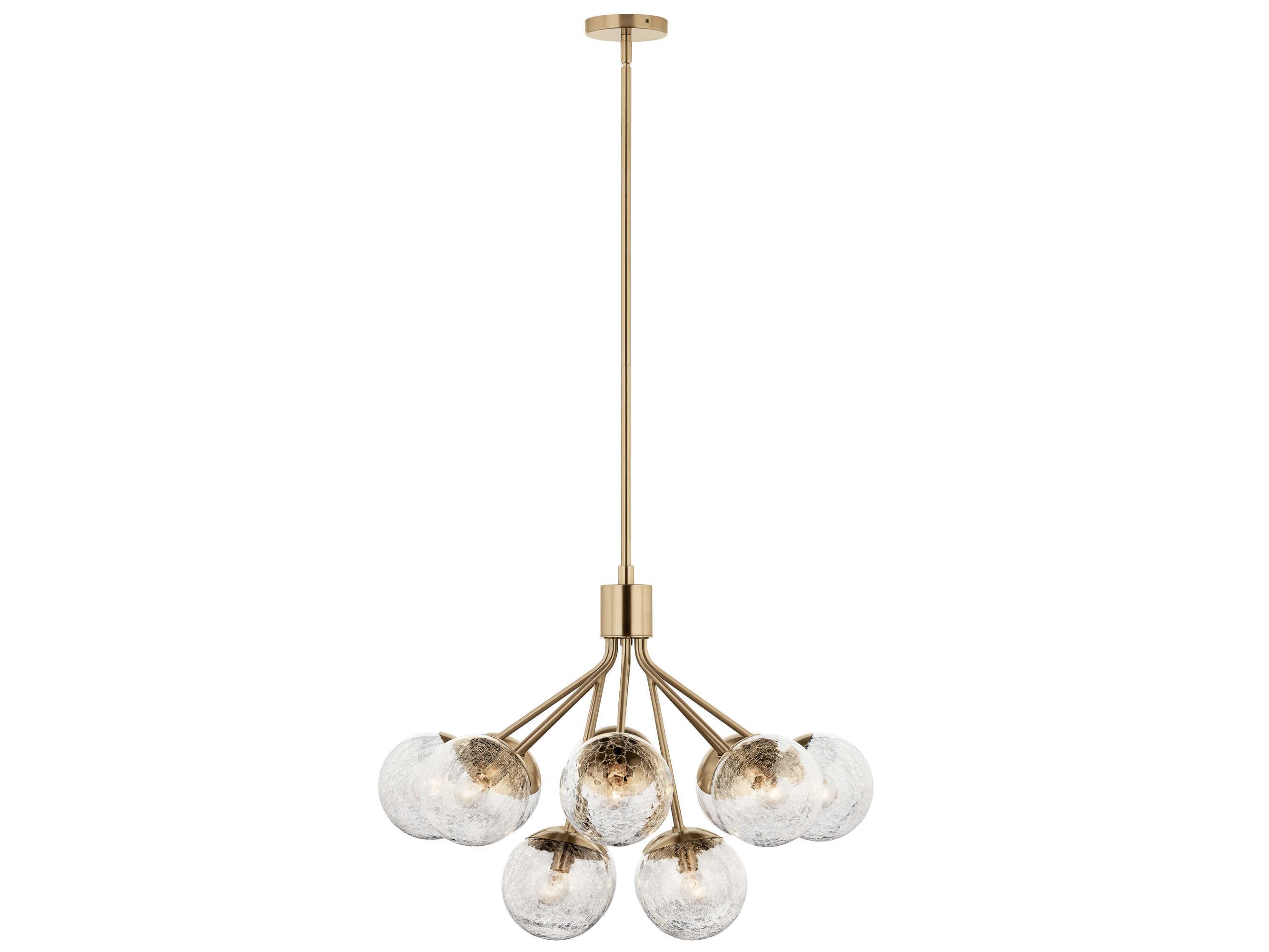 Kichler Silvarious 12-Light Champagne Bronze Chandelier