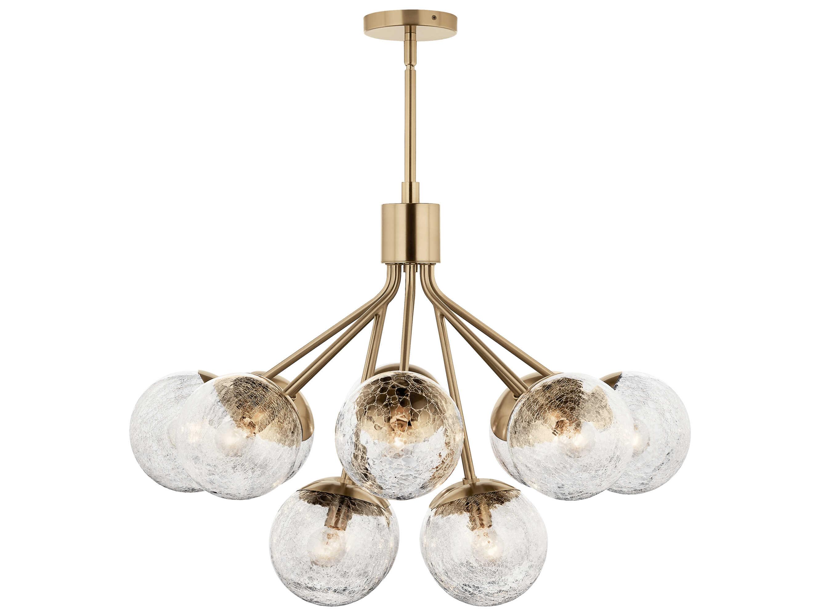 Kichler Silvarious 12-Light Champagne Bronze Chandelier