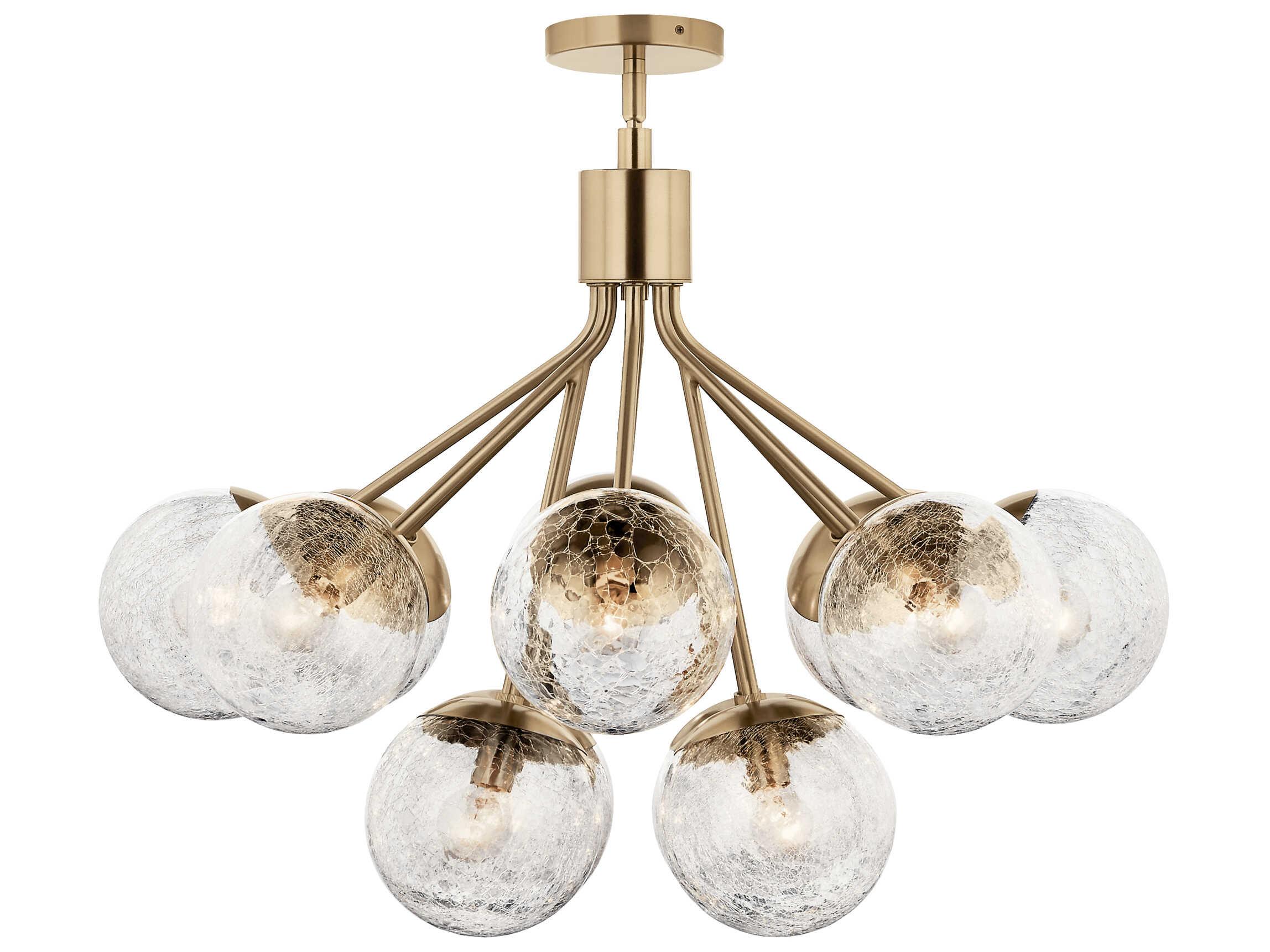 Kichler Silvarious 12-Light Champagne Bronze Chandelier