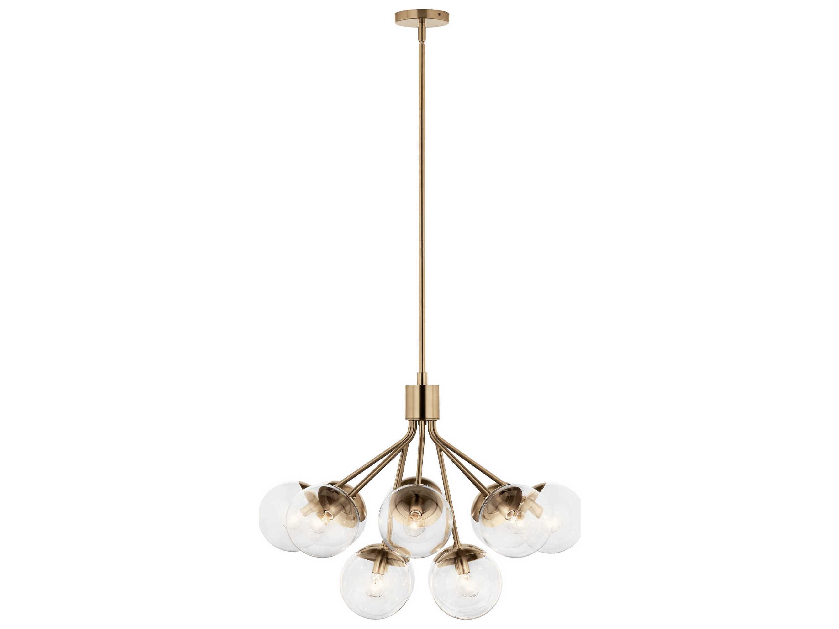 Kichler Silvarious 12-Light Champagne Bronze Chandelier
