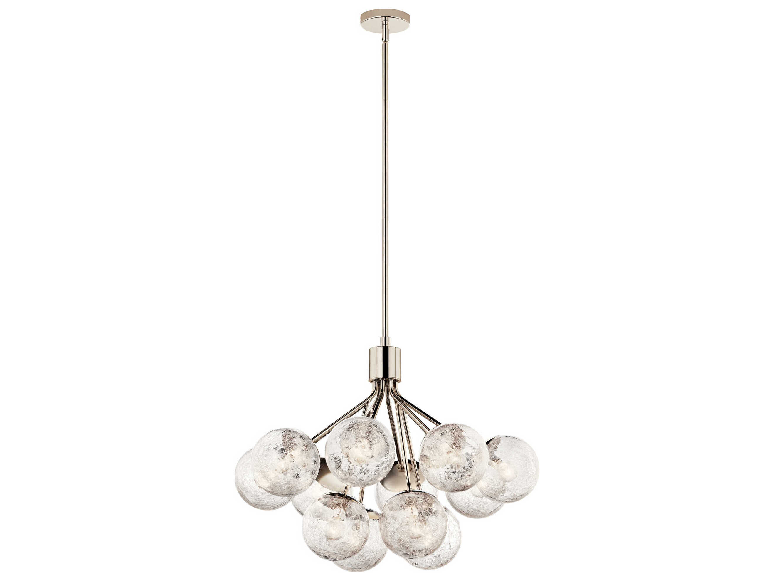 Kichler Silvarious 12-Light Polished Nickel Chandelier