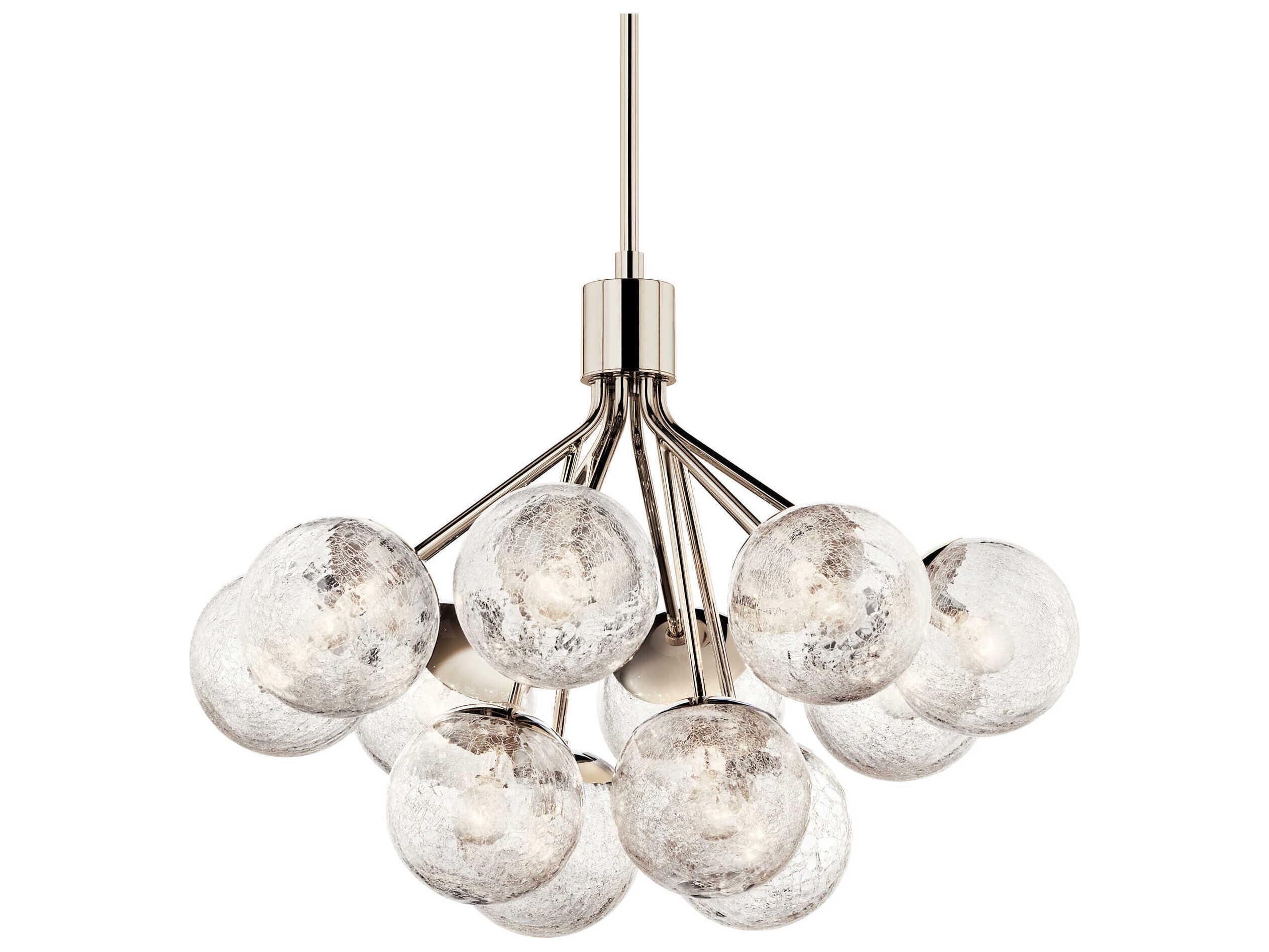 Kichler Silvarious 12-Light Polished Nickel Chandelier