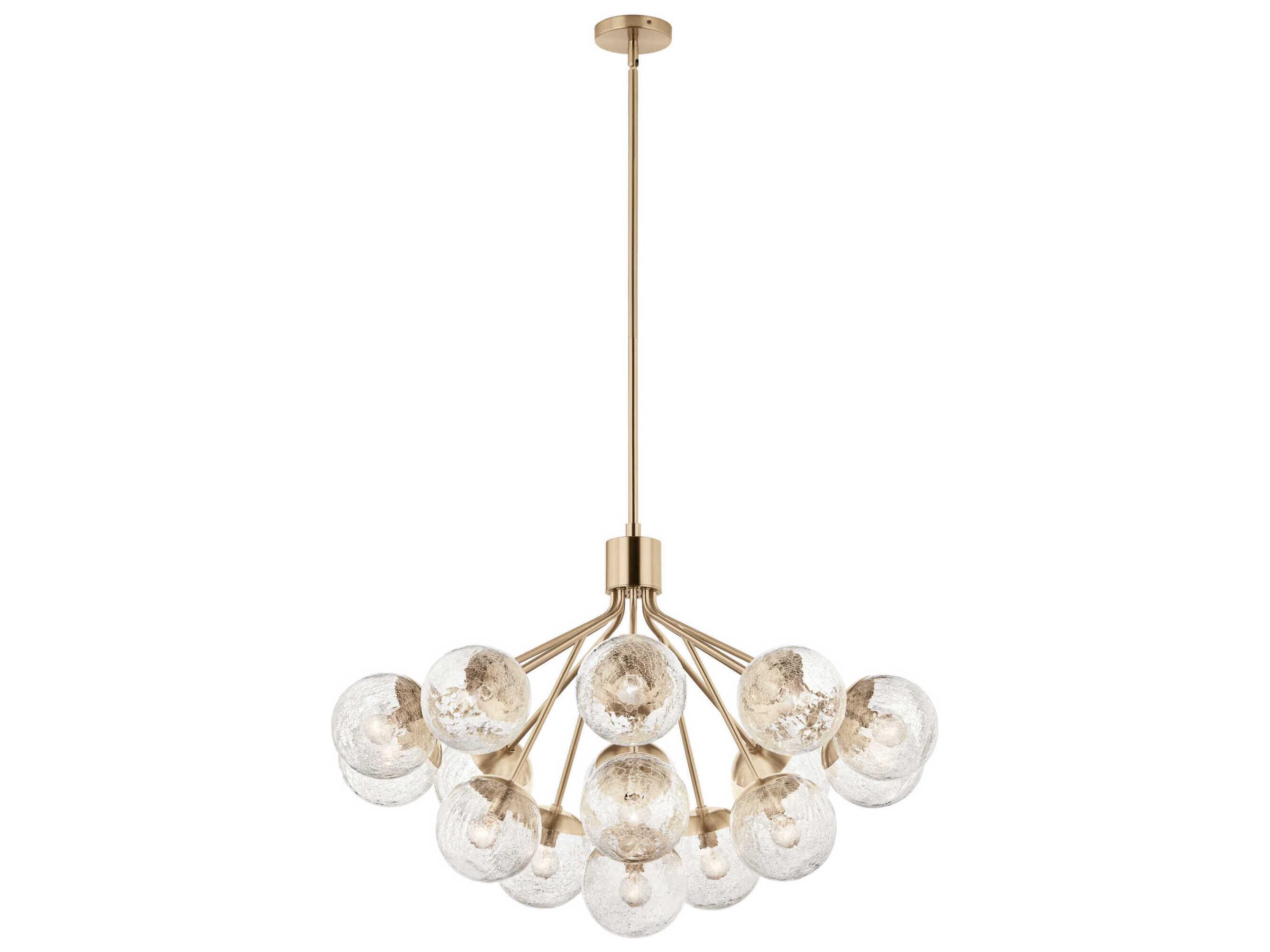 Kichler Silvarious 16-Light Champagne Bronze Chandelier