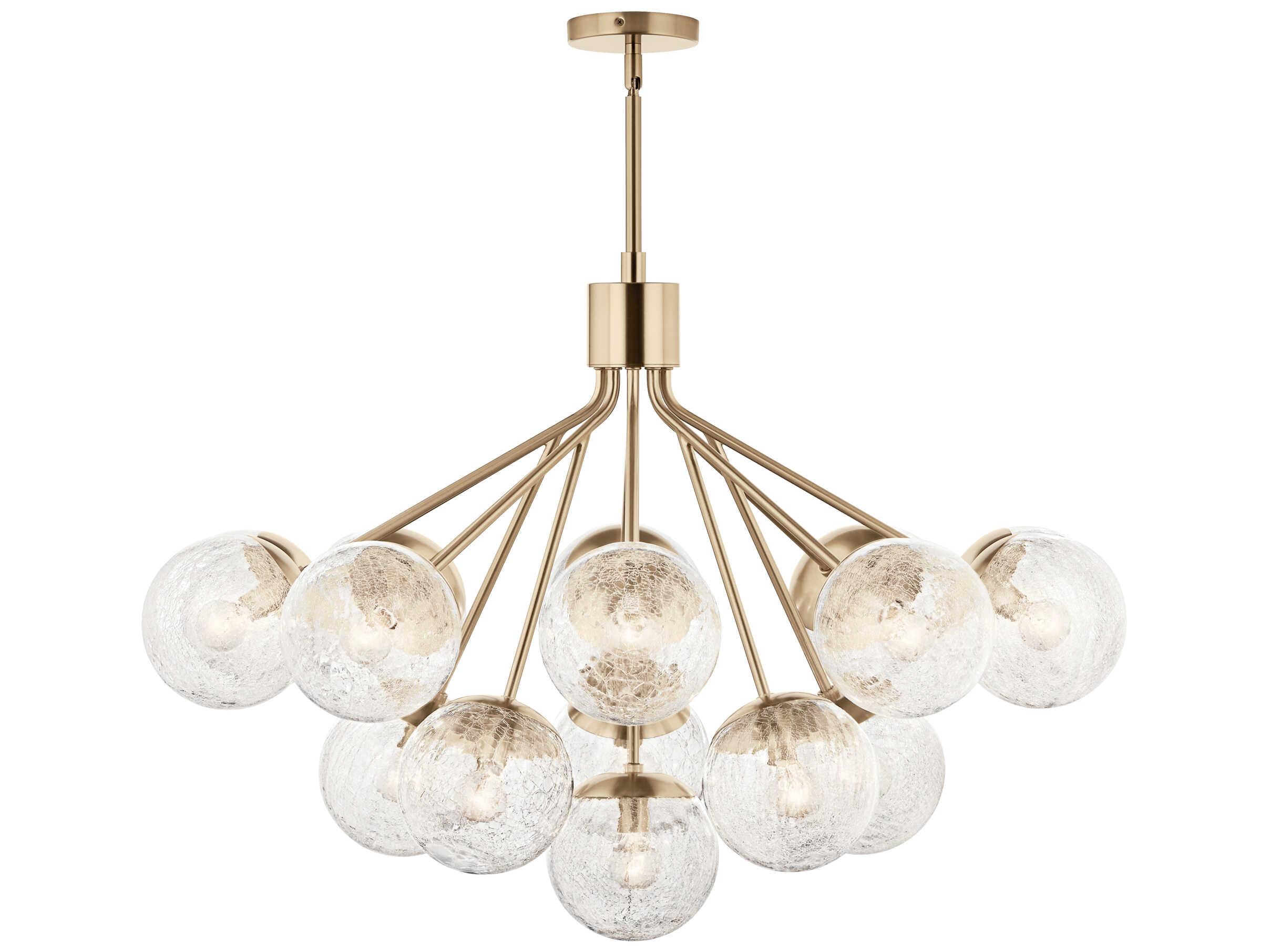 Kichler Silvarious 16-Light Champagne Bronze Chandelier