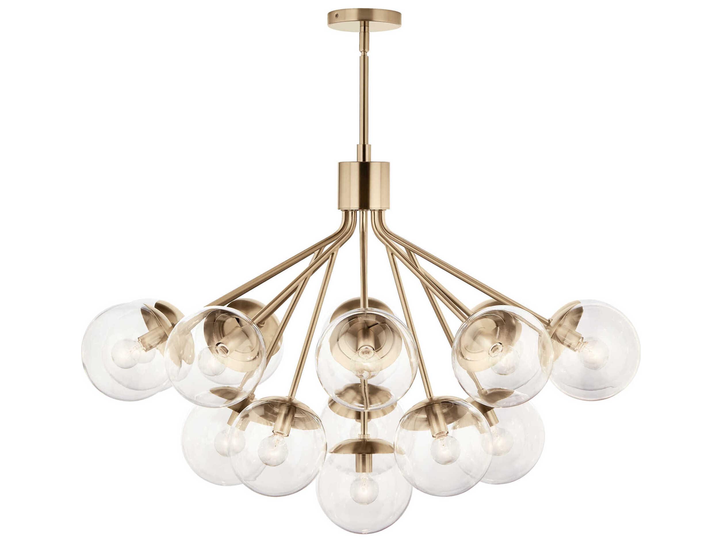 Kichler Silvarious 16-Light Champagne Bronze Chandelier