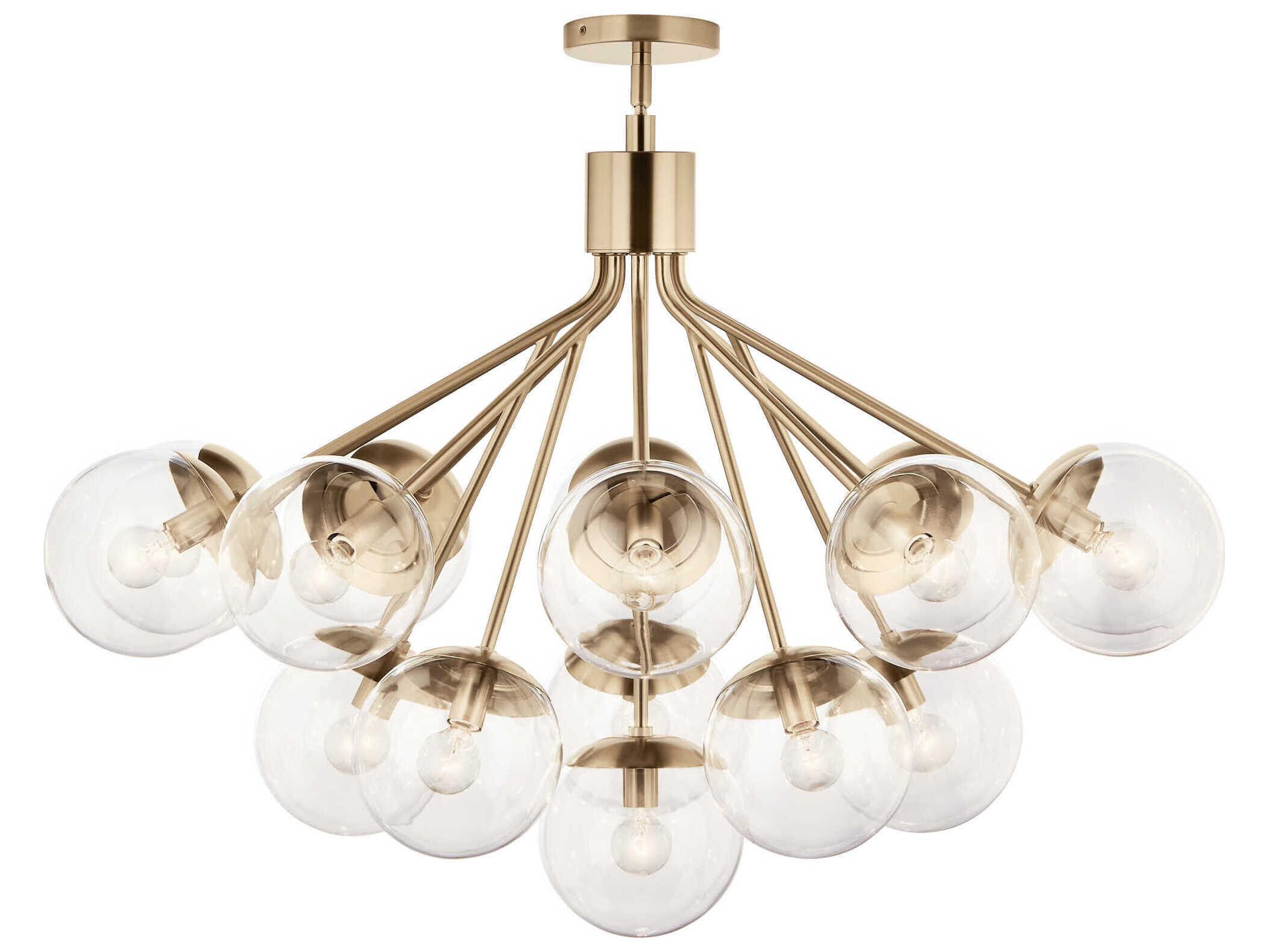 Kichler Silvarious 16-Light Champagne Bronze Chandelier