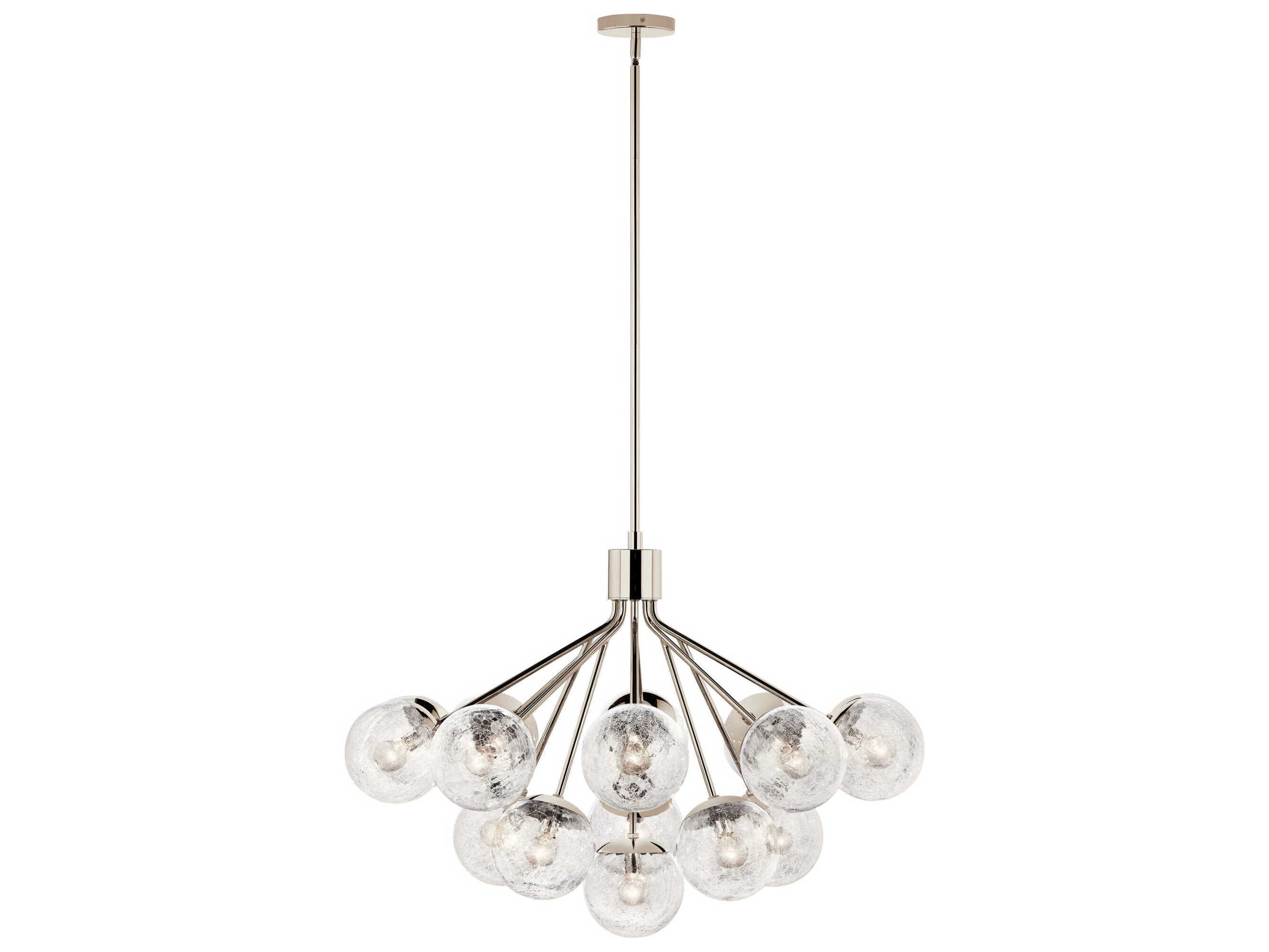 Kichler Silvarious 16-Light Polished Nickel Chandelier