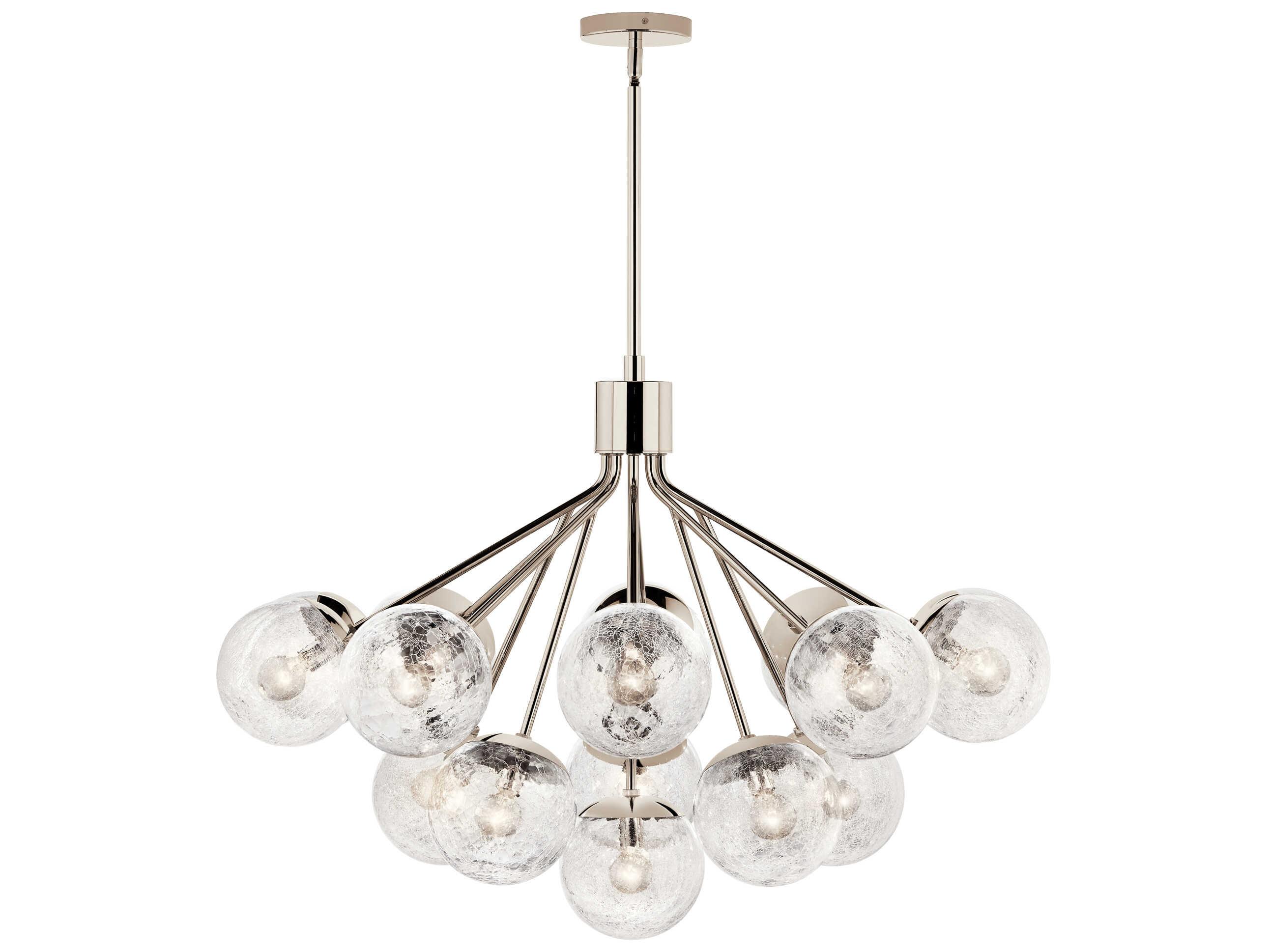 Kichler Silvarious 16-Light Polished Nickel Chandelier