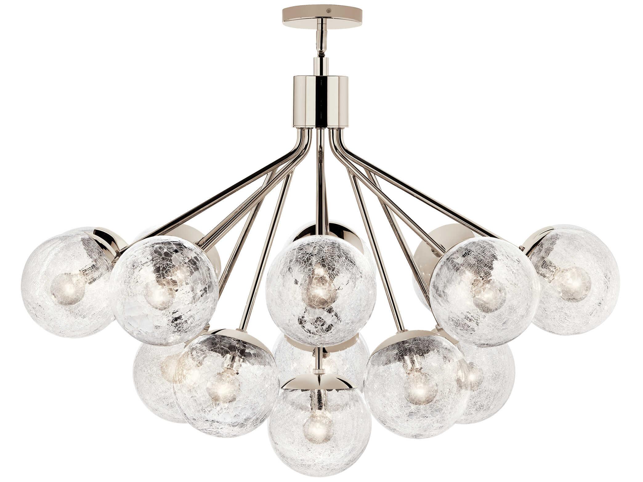 Kichler Silvarious 16-Light Polished Nickel Chandelier