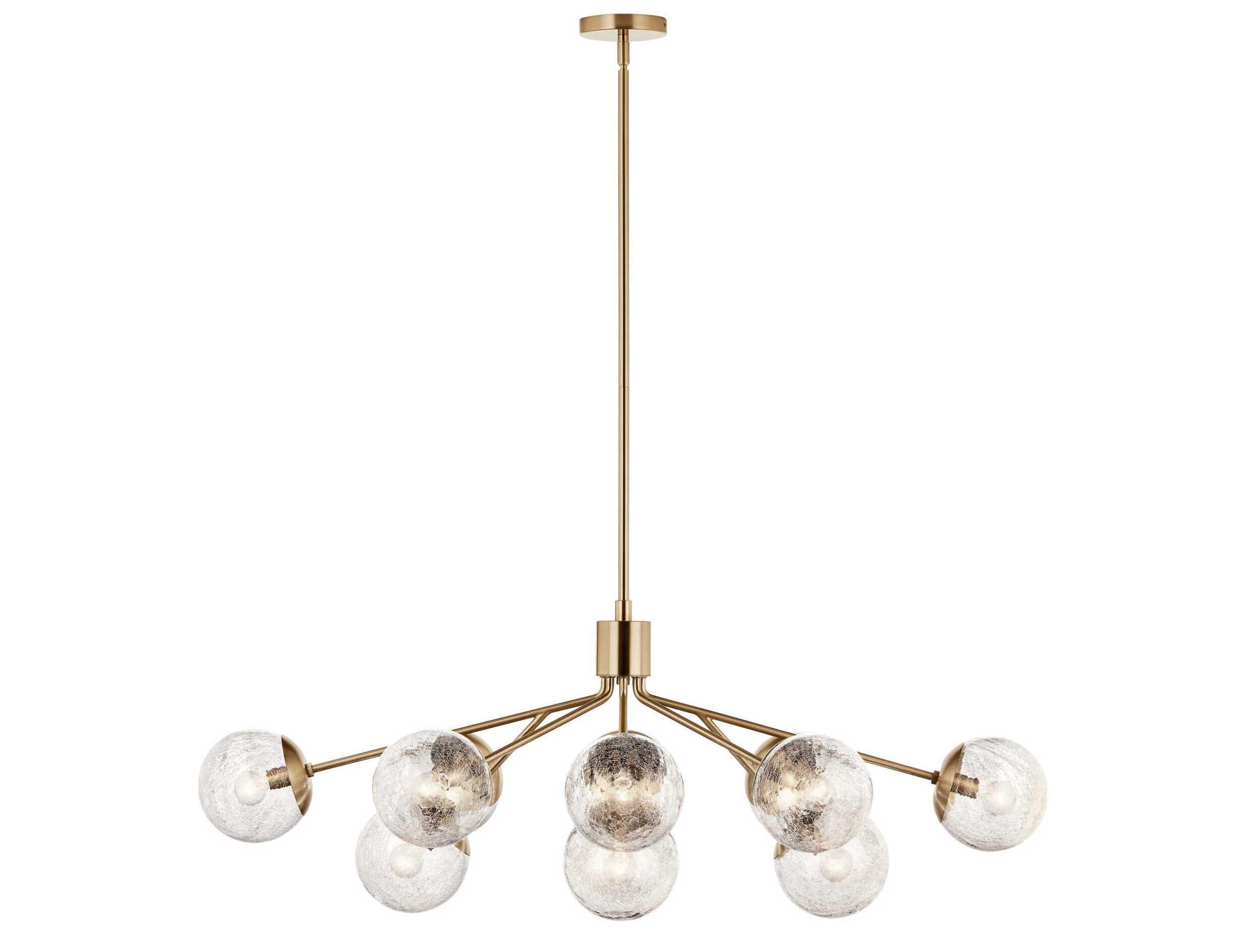 Kichler Silvarious 12-Light Champagne Bronze Chandelier