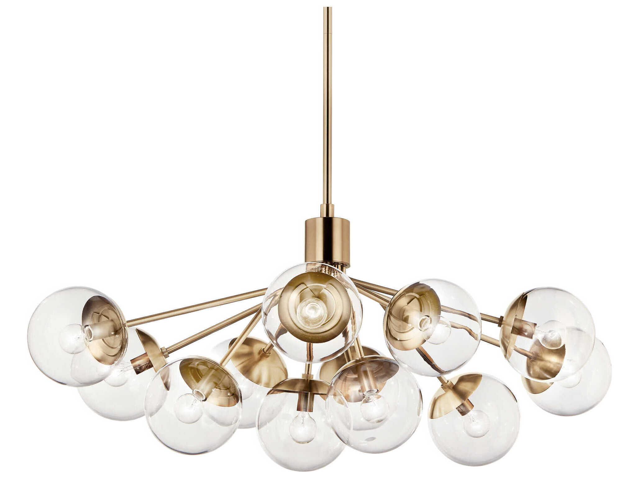 Kichler Silvarious 12-Light Champagne Bronze Chandelier