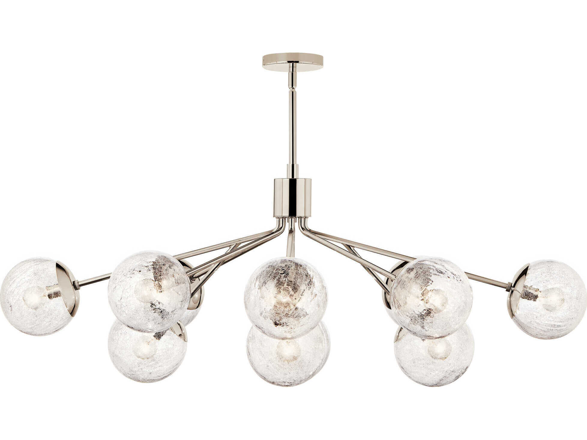 Kichler Silvarious 12-Light Polished Nickel Chandelier
