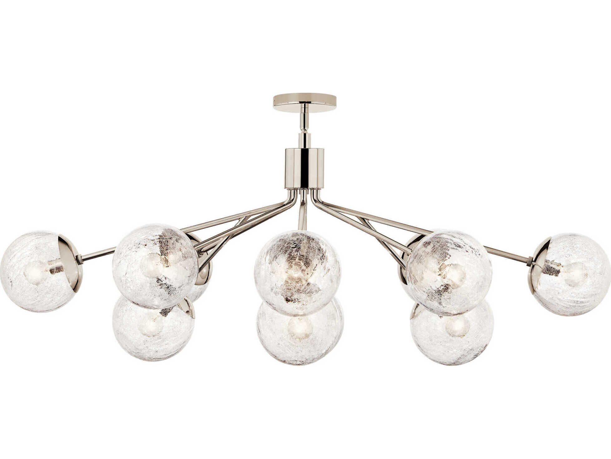 Kichler Silvarious 12-Light Polished Nickel Chandelier