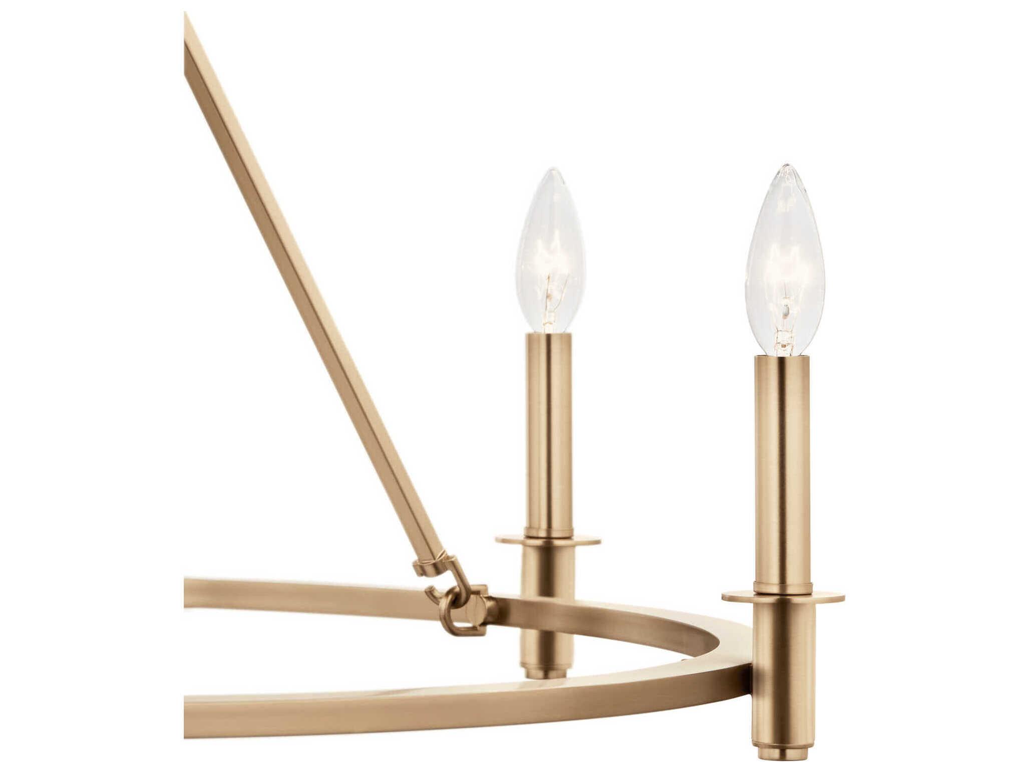 Kichler Carrick 6-Light Champagne Bronze Chandelier