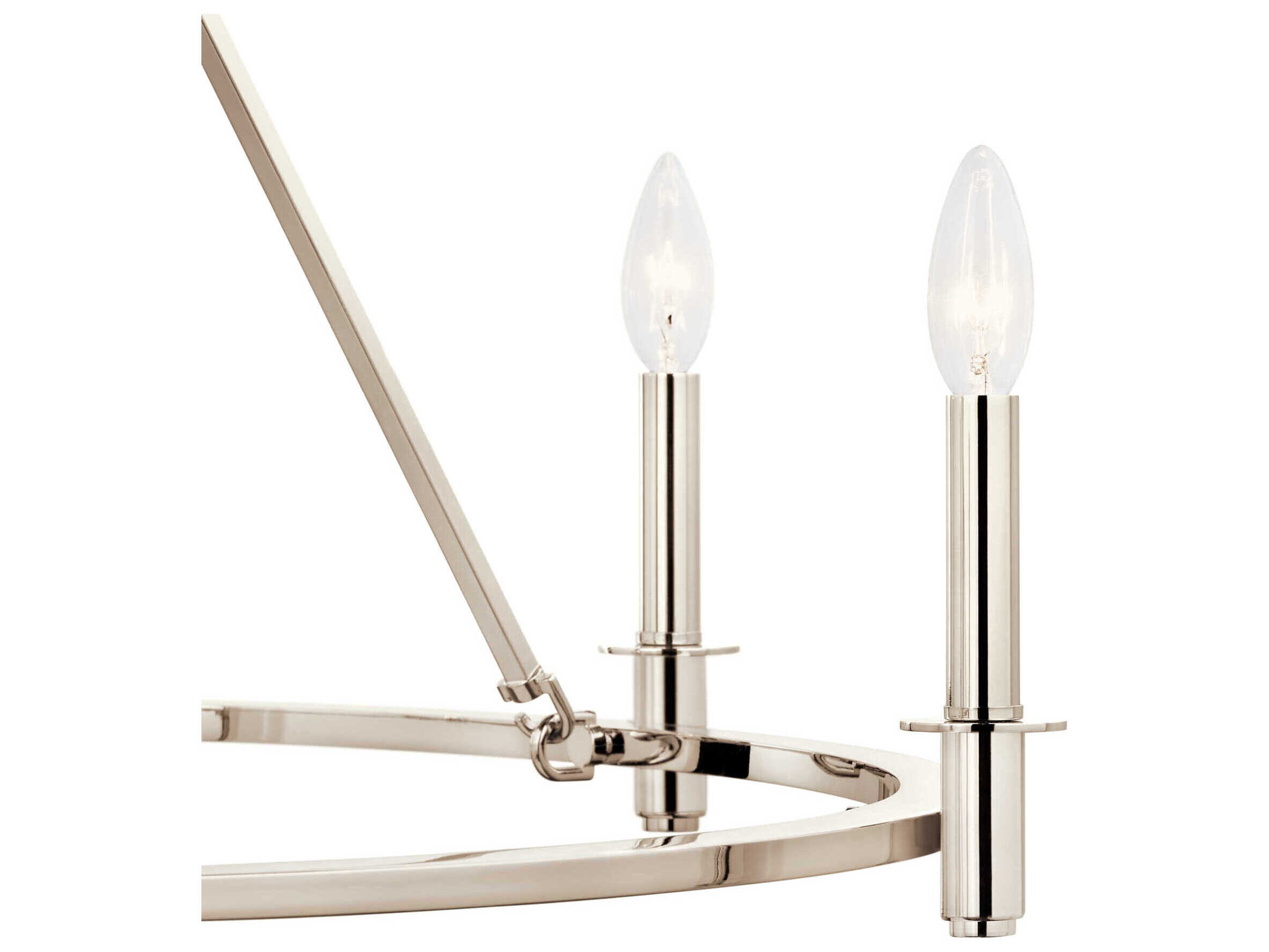 Kichler Carrick 6-Light Polished Nickel Chandelier