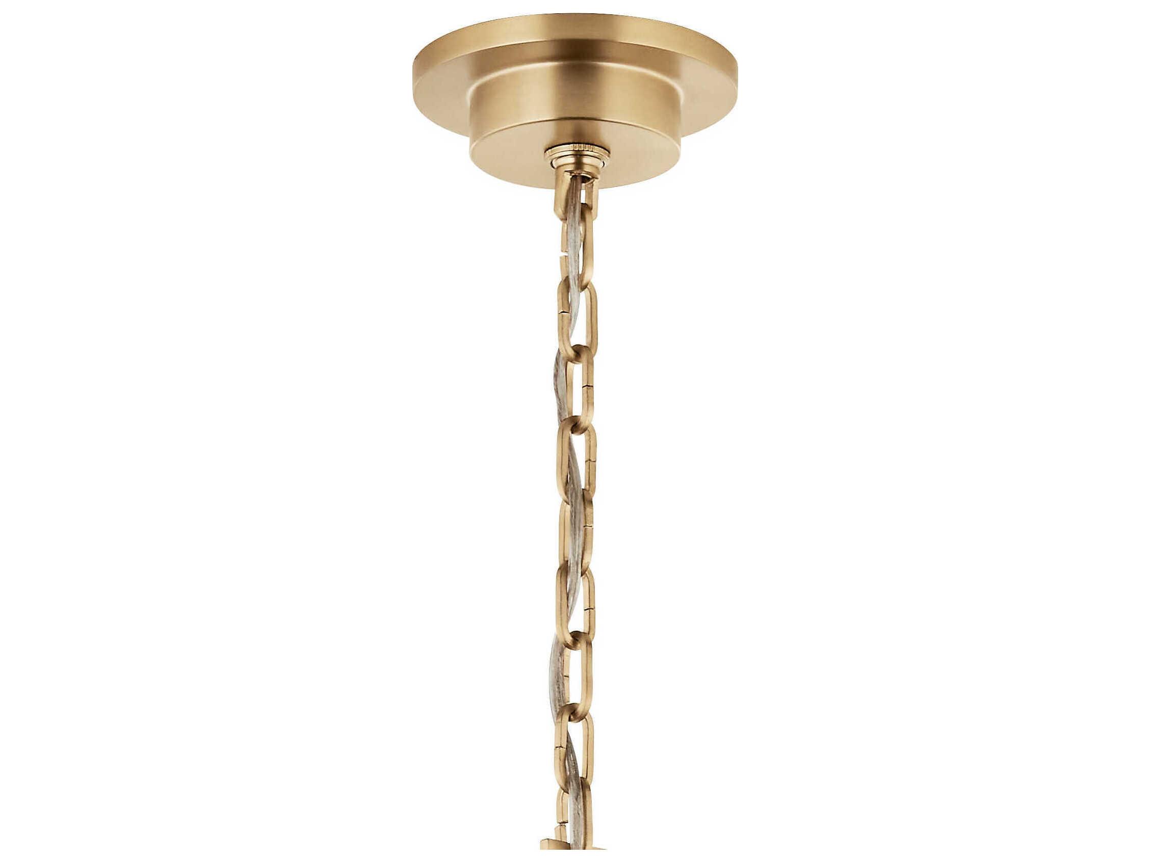 Kichler Carrick 8-Light Champagne Bronze Chandelier