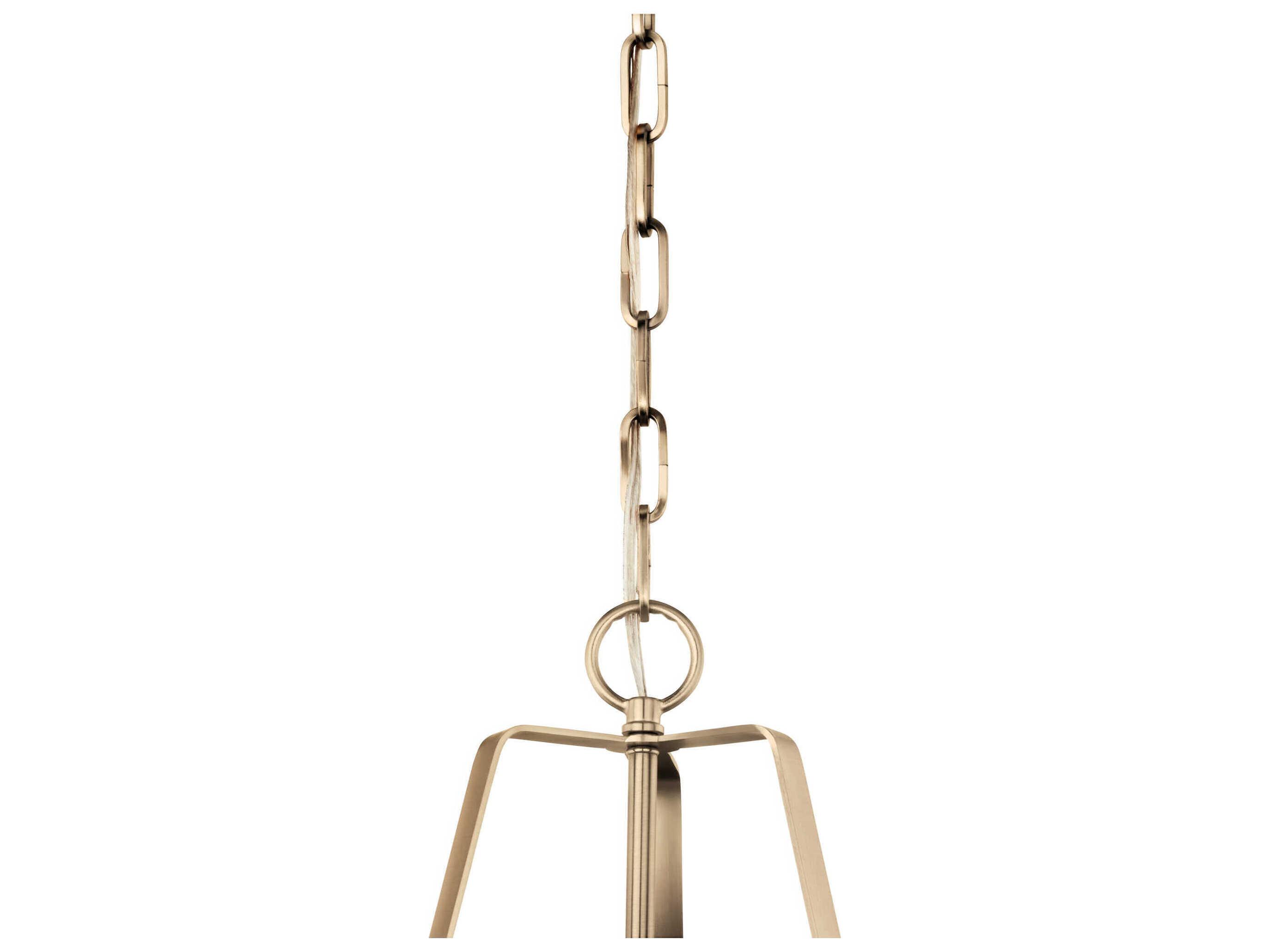 Kichler Etcher 1-Light Black Pendant