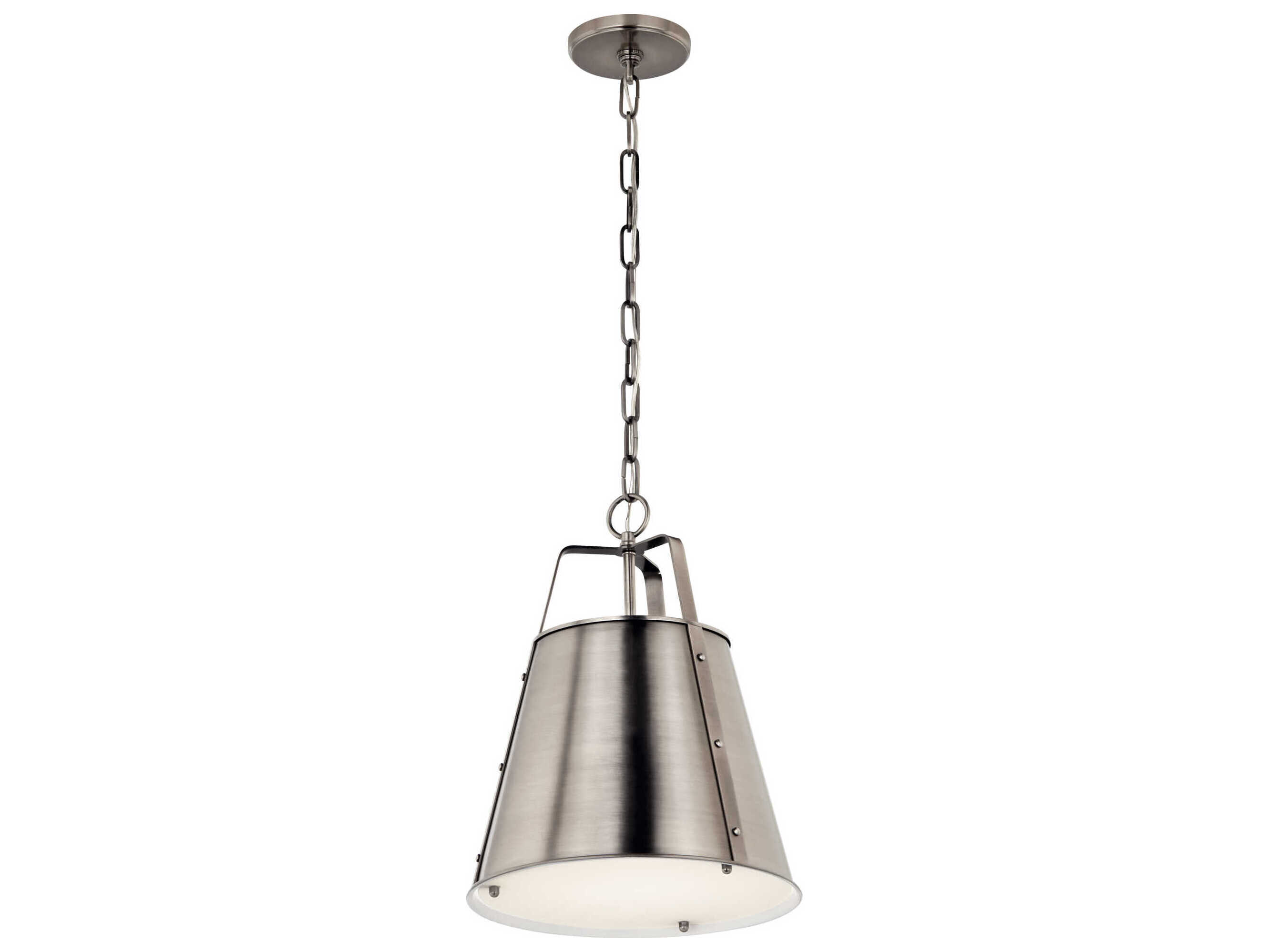 Kichler Etcher 1-Light Classic Pewter Pendant
