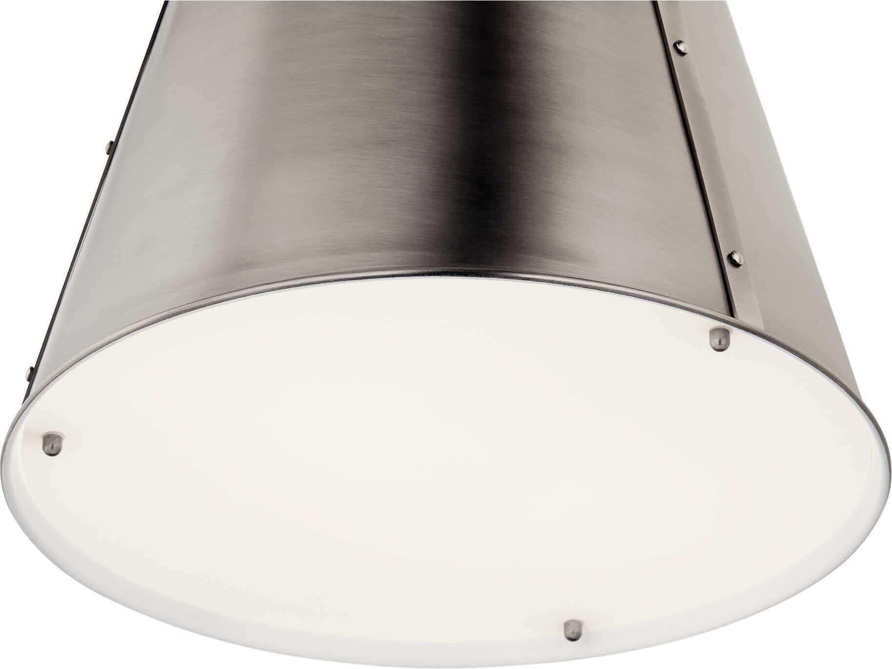 Kichler Etcher 1-Light Classic Pewter Pendant