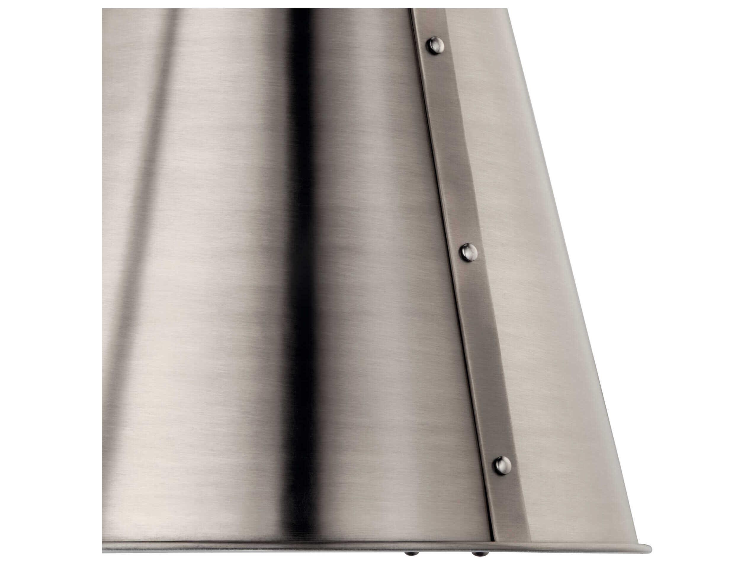 Kichler Etcher 1-Light Classic Pewter Pendant