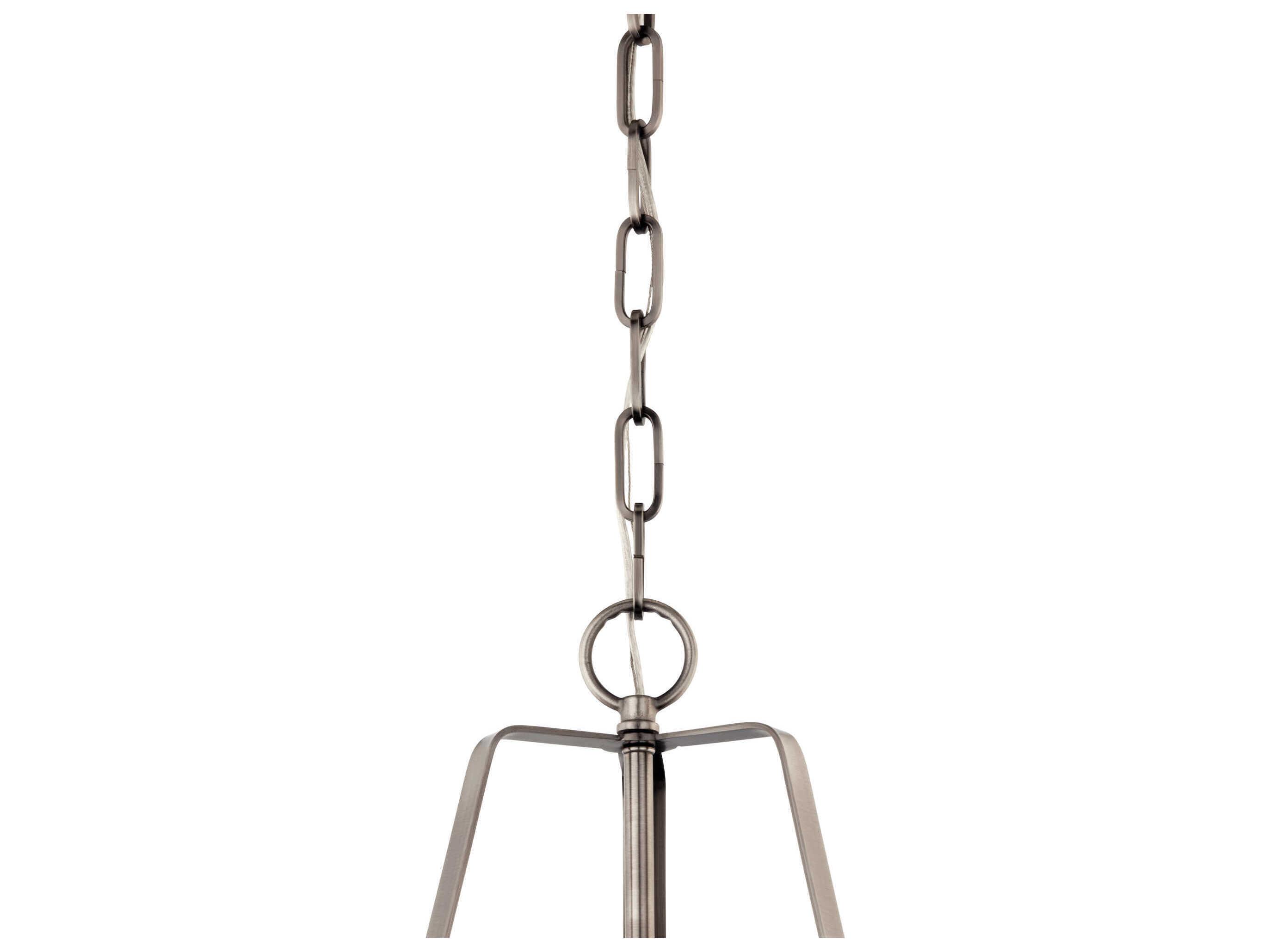 Kichler Etcher 1-Light Classic Pewter Pendant