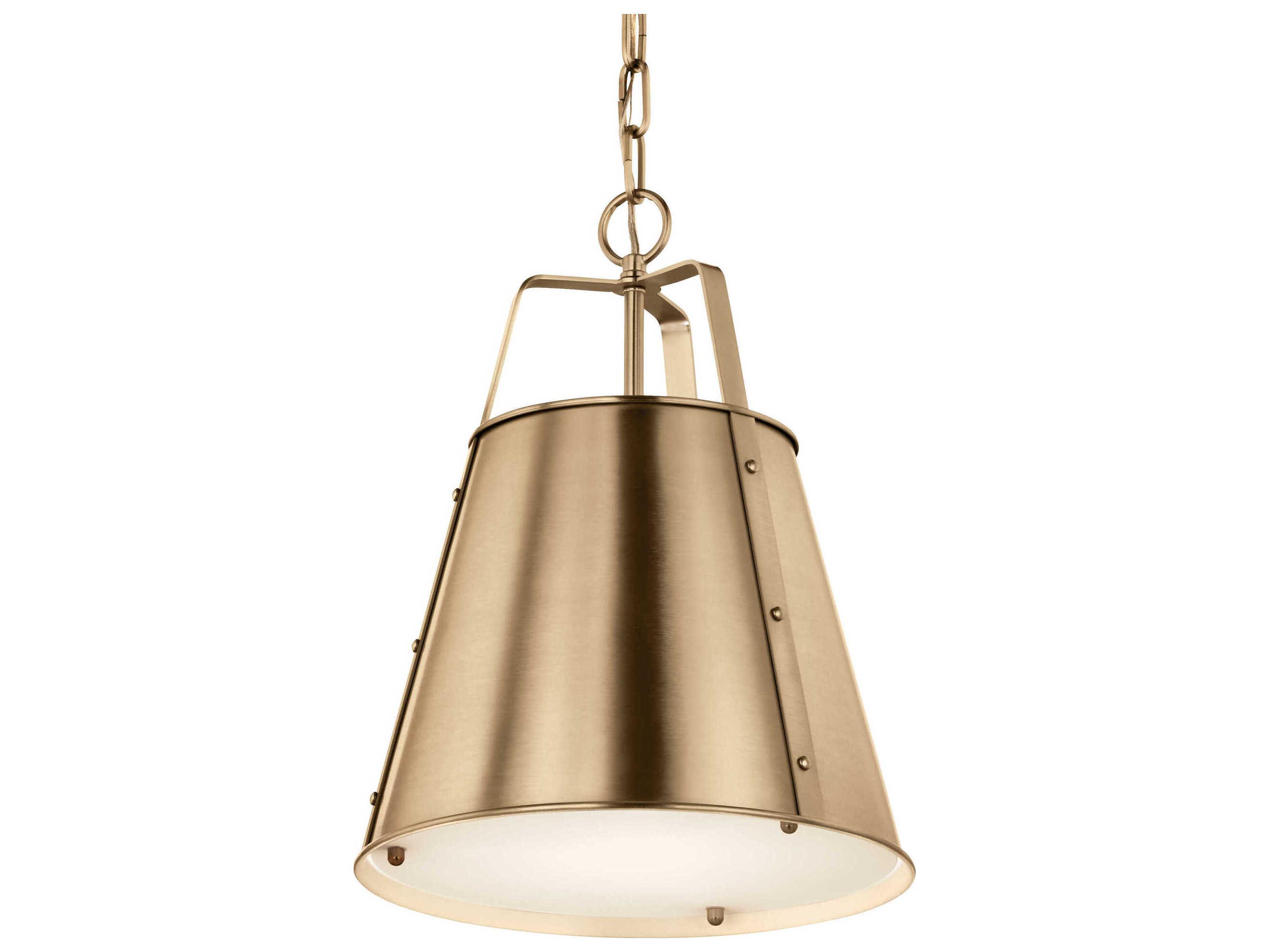 Kichler Etcher 1-Light Champagne Bronze Pendant