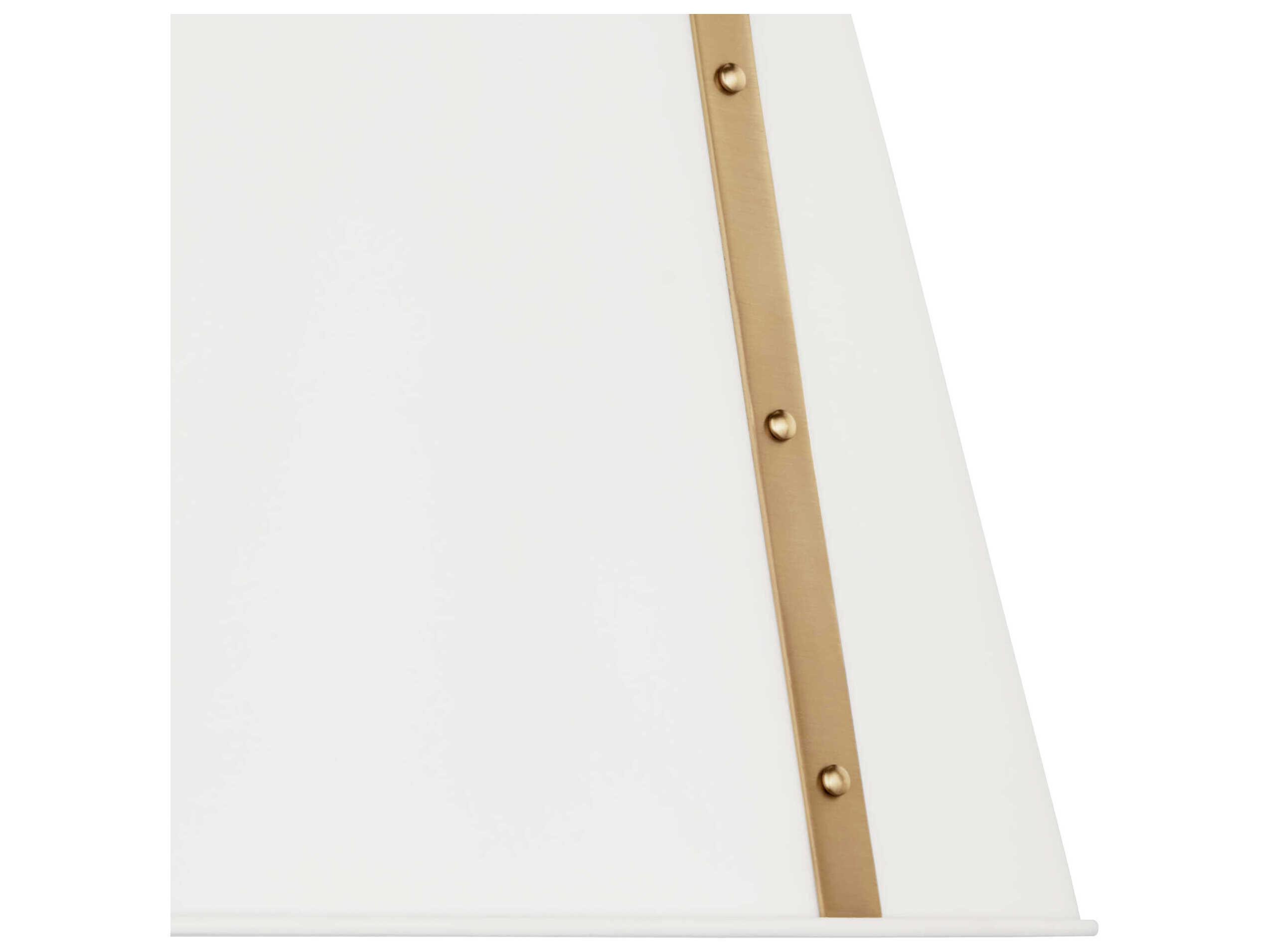 Kichler Etcher 1-Light White Pendant