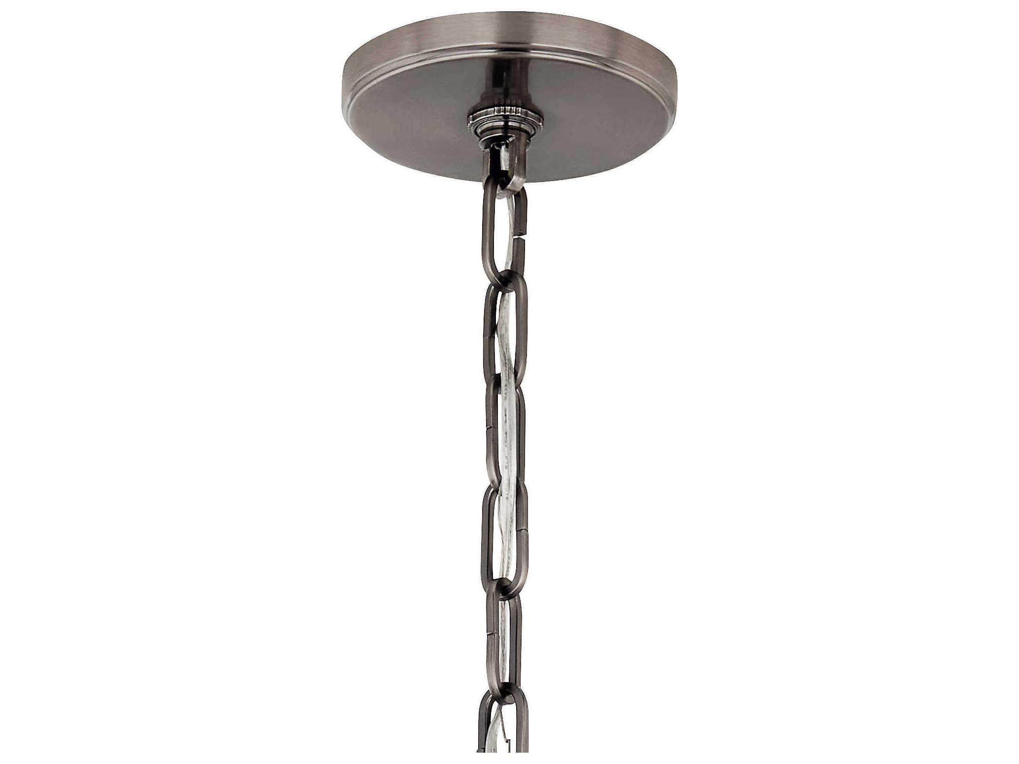 Kichler Etcher 2-Light Classic Pewter Pendant