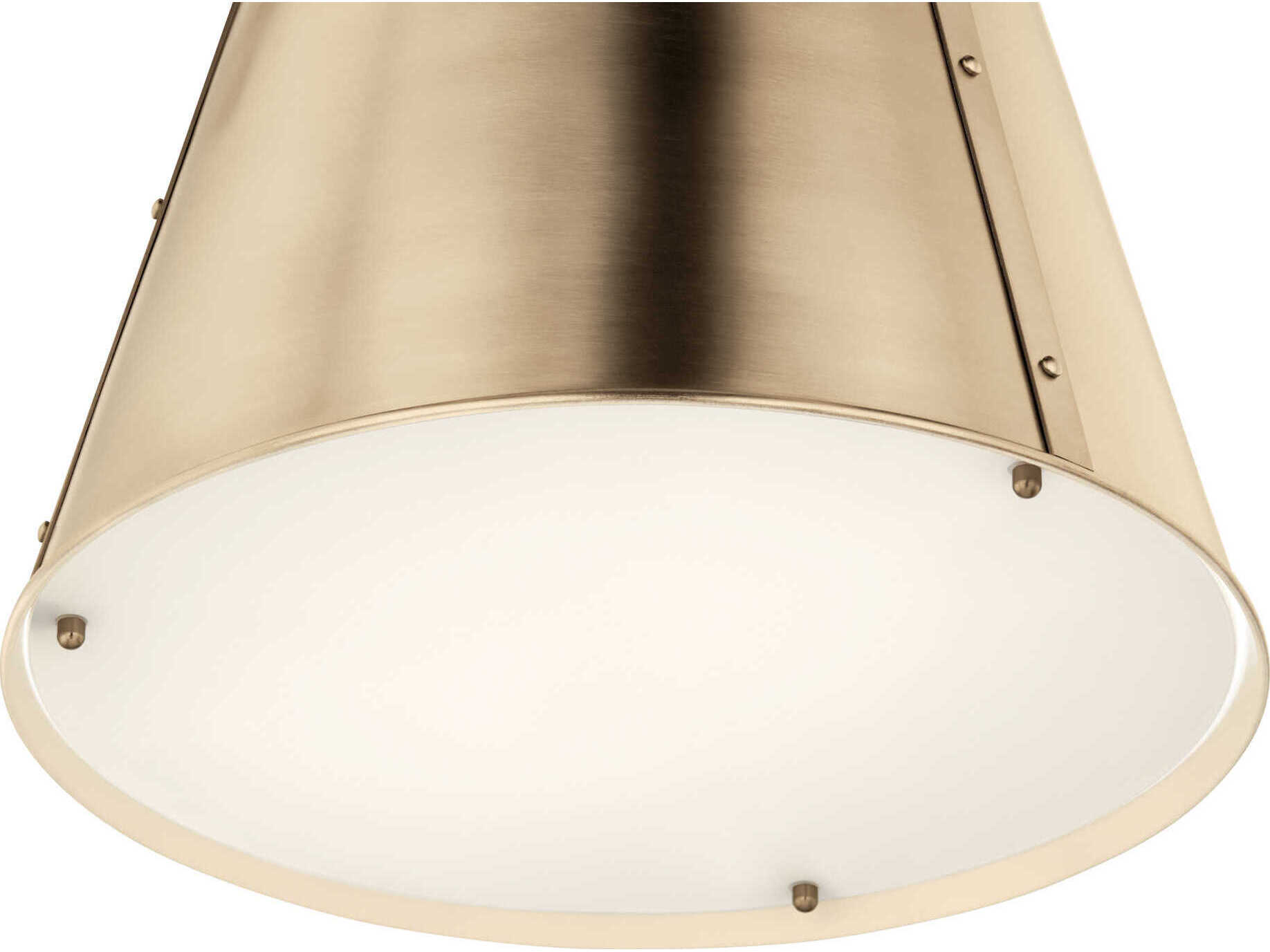 Kichler Etcher 2-Light Champagne Bronze Pendant