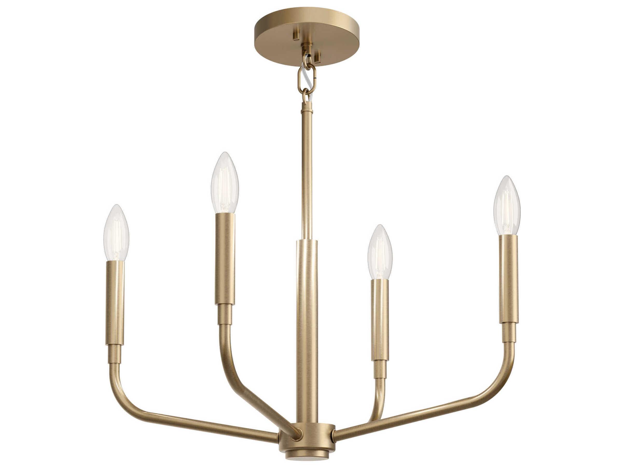 Kichler Madden 4-Light Champagne Bronze Chandelier