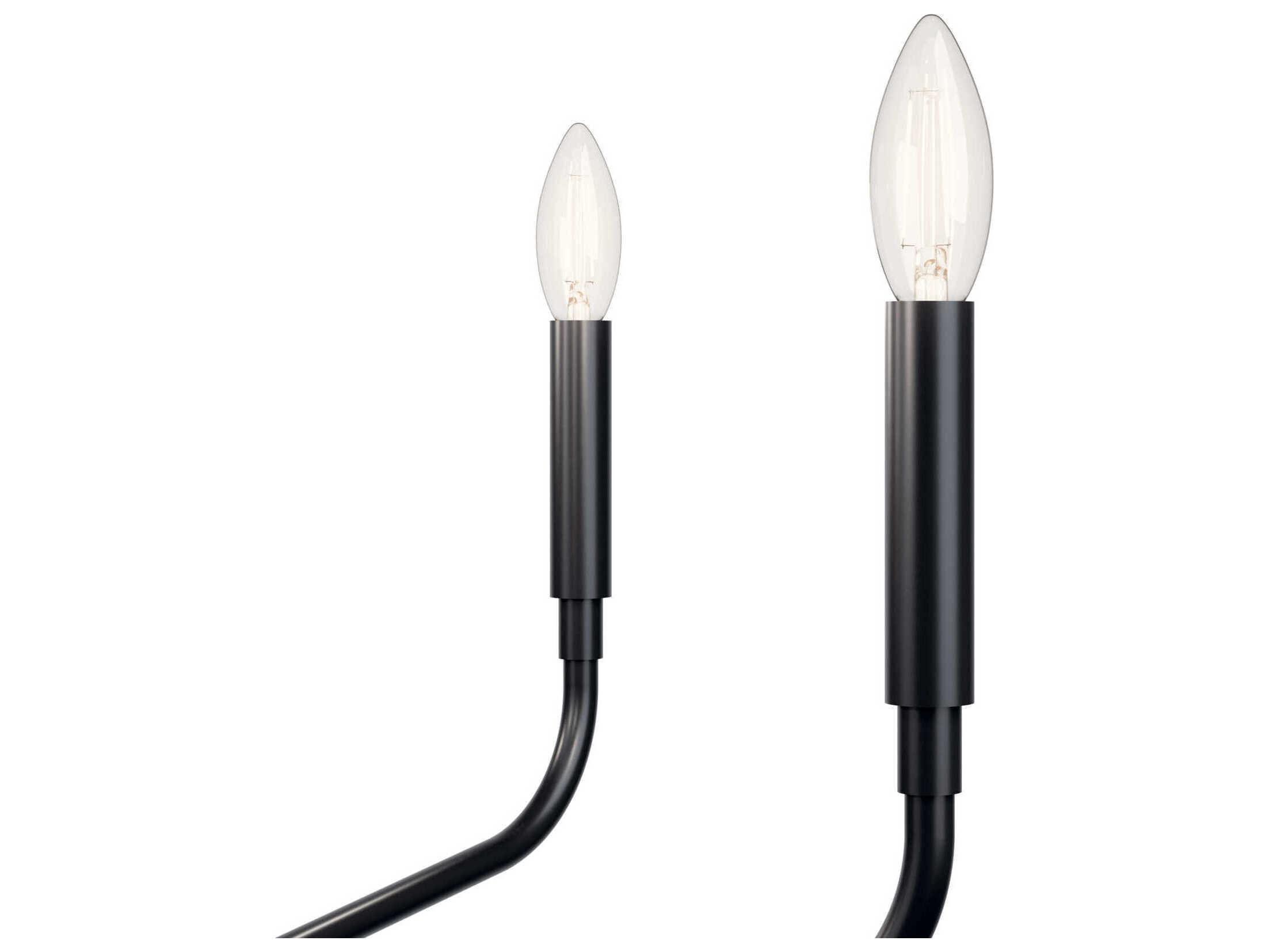 Kichler Madden 5-Light Black Chandelier