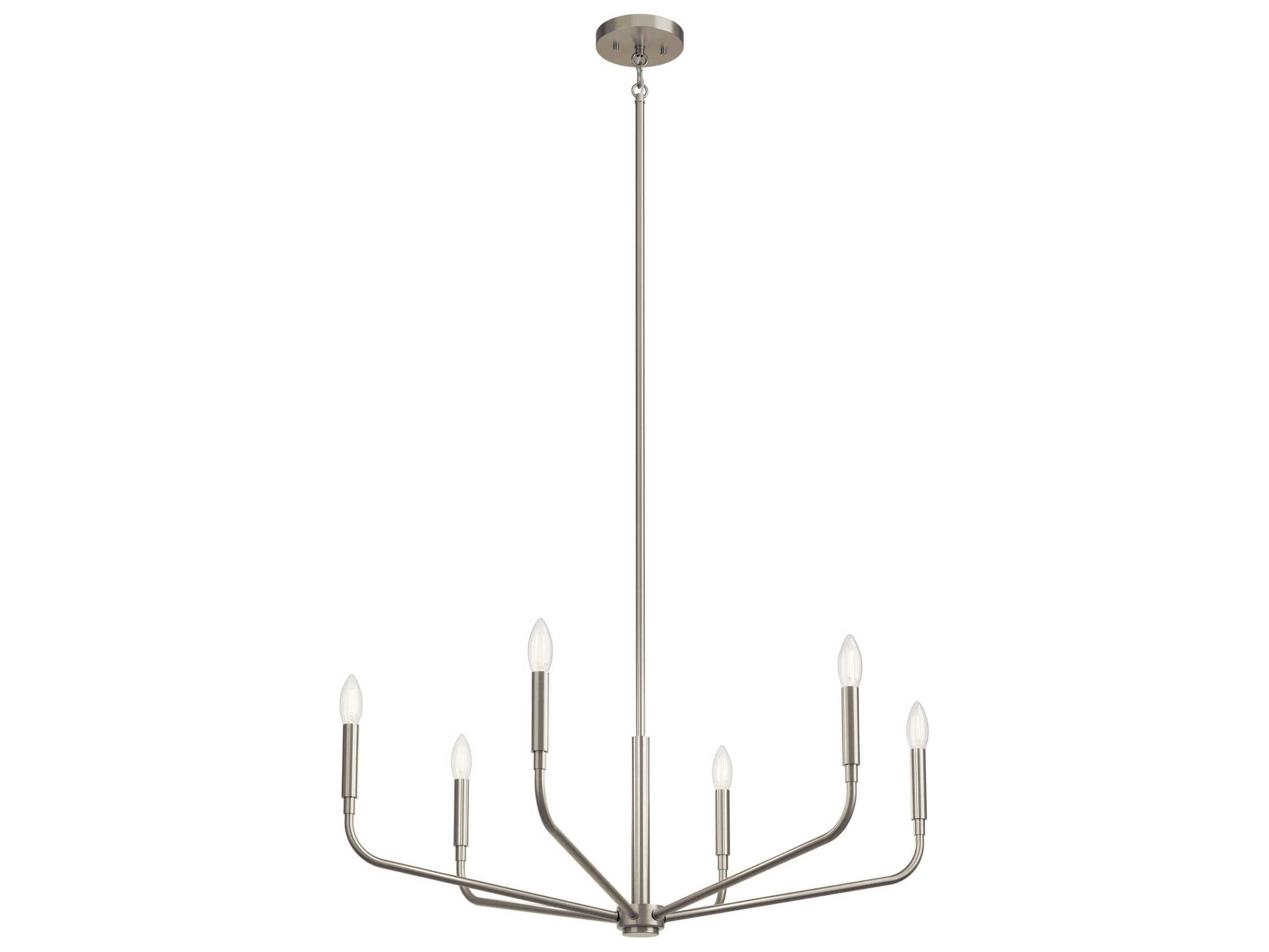 Kichler Madden 6-Light Brushed Nickel Chandelier