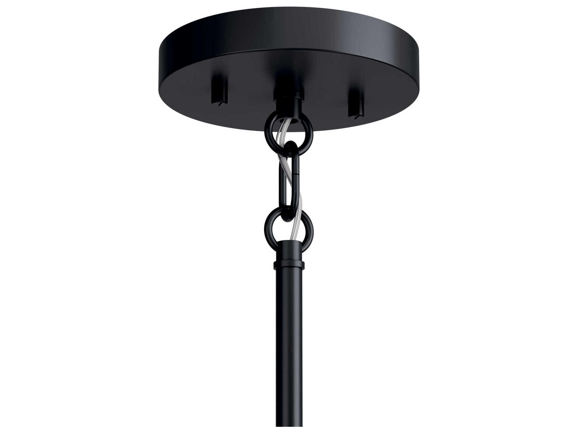 Kichler Madden 6-Light Black Chandelier