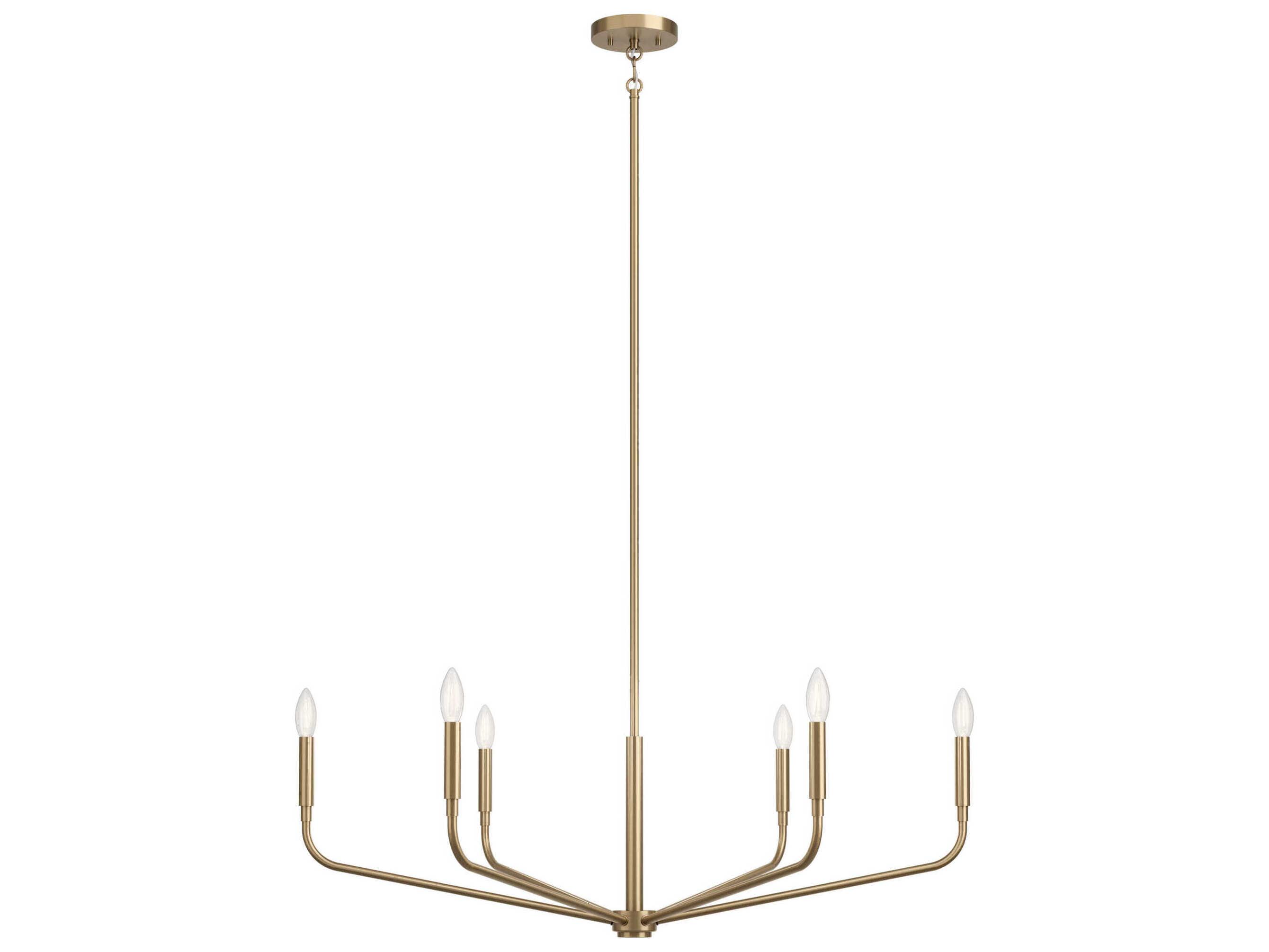 Kichler Madden 6-Light Champagne Bronze Chandelier