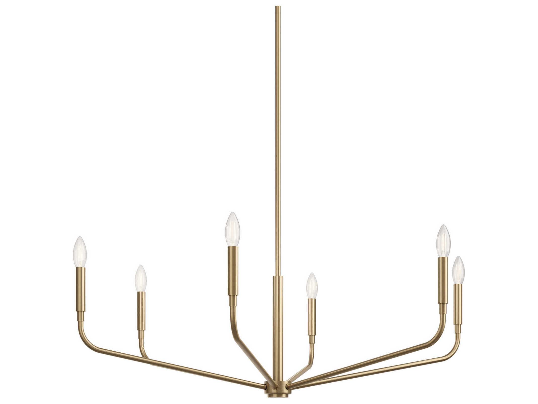 Kichler Madden 6-Light Champagne Bronze Chandelier