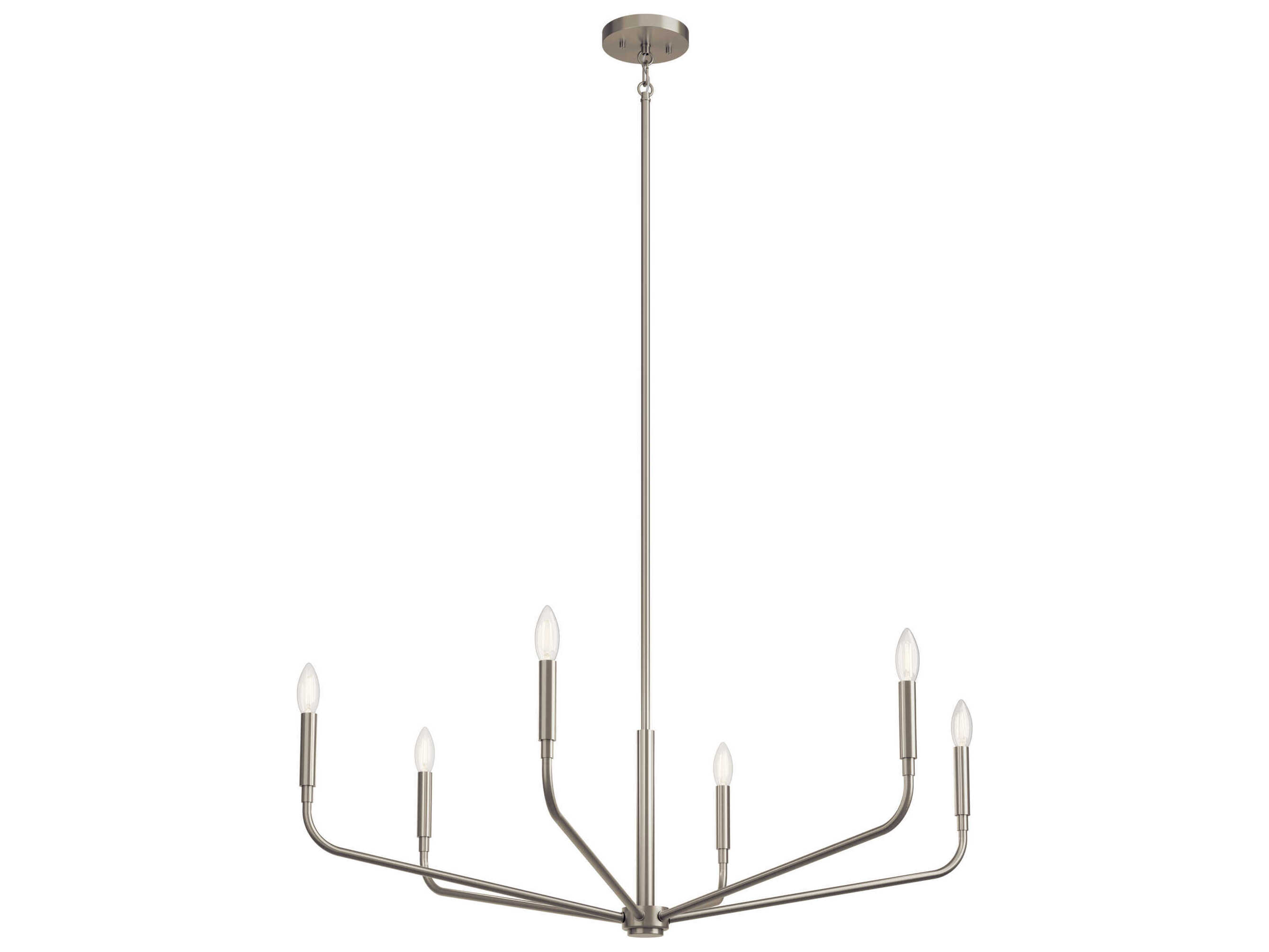 Kichler Madden 6-Light Brushed Nickel Chandelier