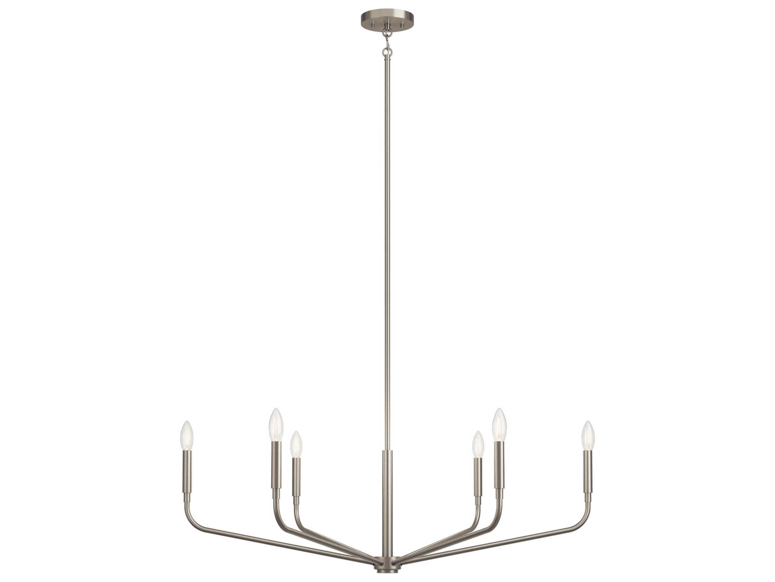 Kichler Madden 6-Light Brushed Nickel Chandelier